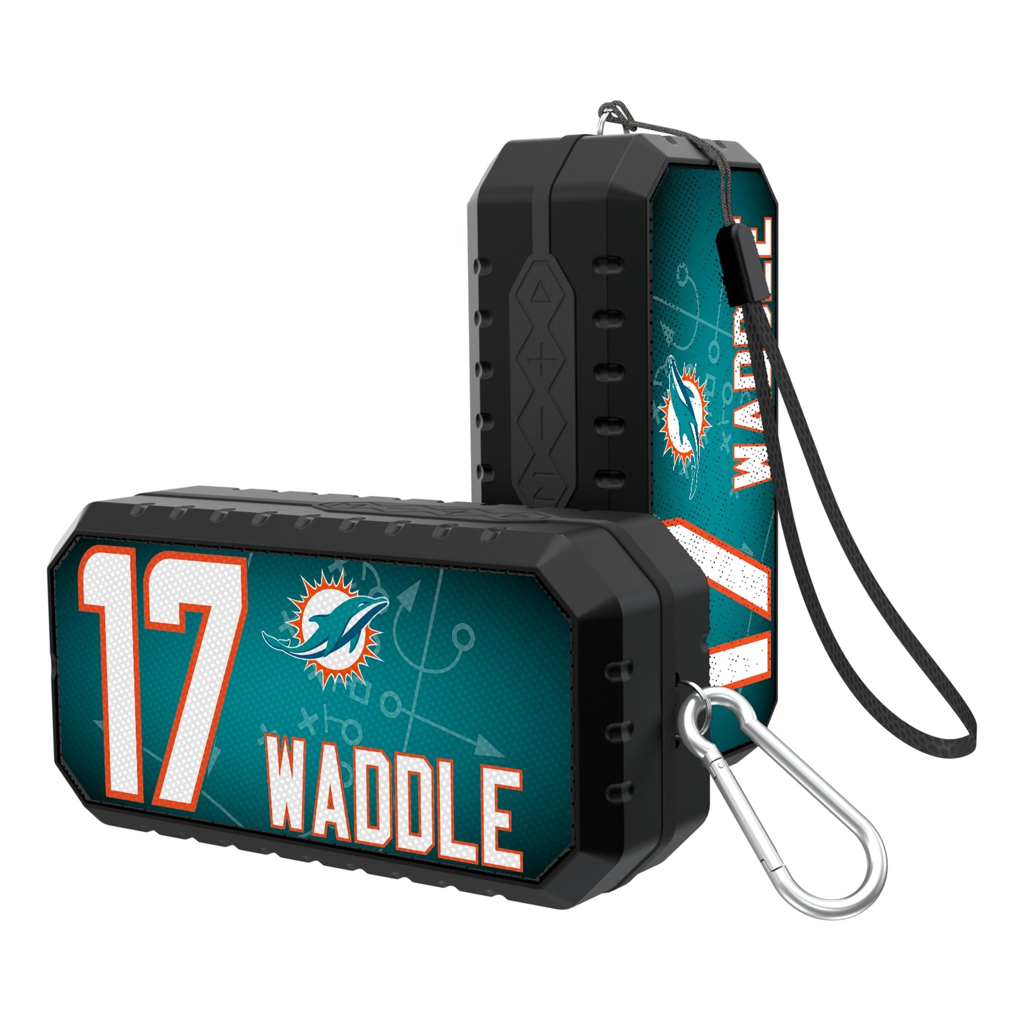Jaylen Waddle Miami Dolphins 17 Ready Bluetooth Speaker - Sports Gifts, Sports Memorabilia, Sports Collectibles, Fan Shop