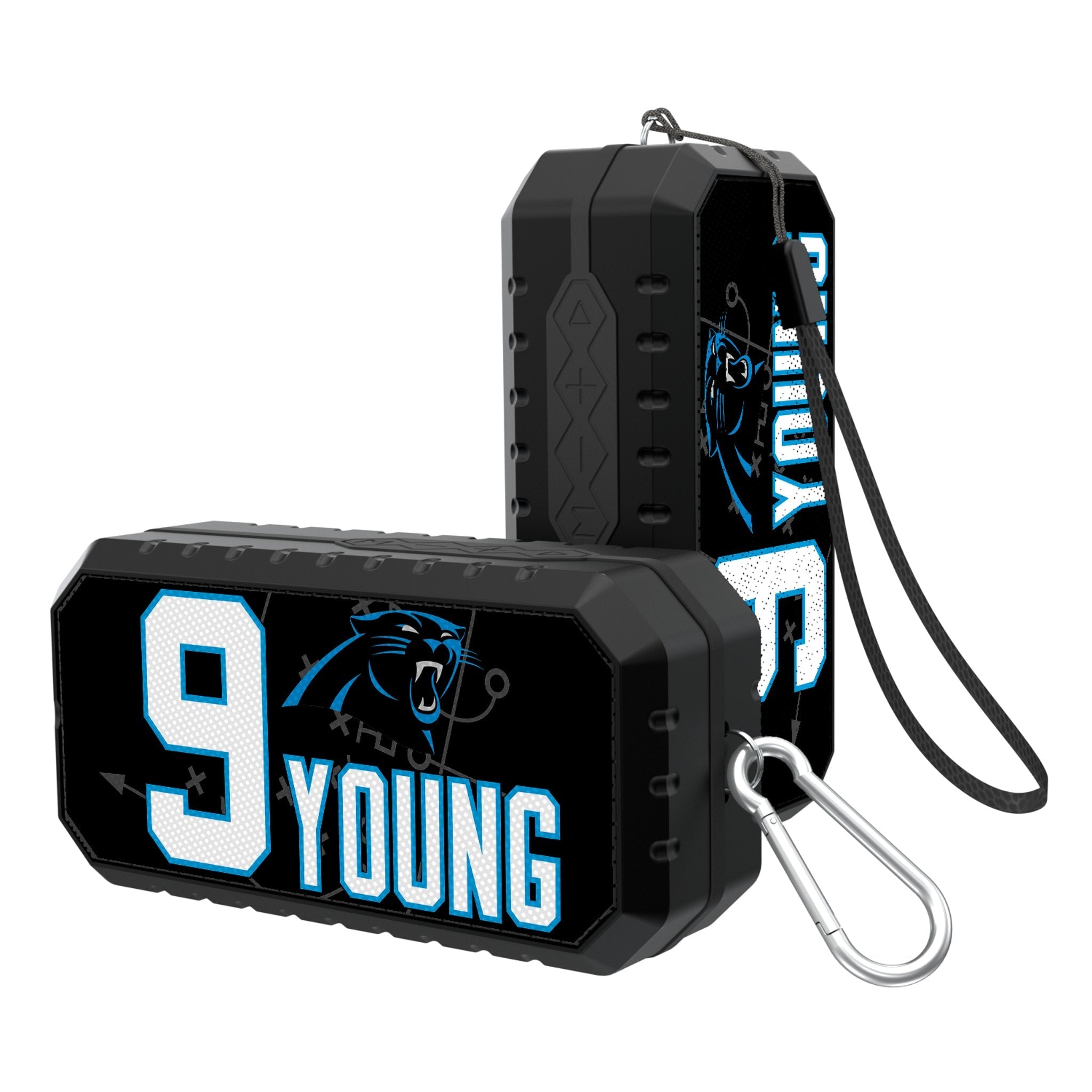 Bryce Young Carolina Panthers 9 Ready Bluetooth Speaker - Sports Gifts, Sports Memorabilia, Sports Collectibles, Fan Shop