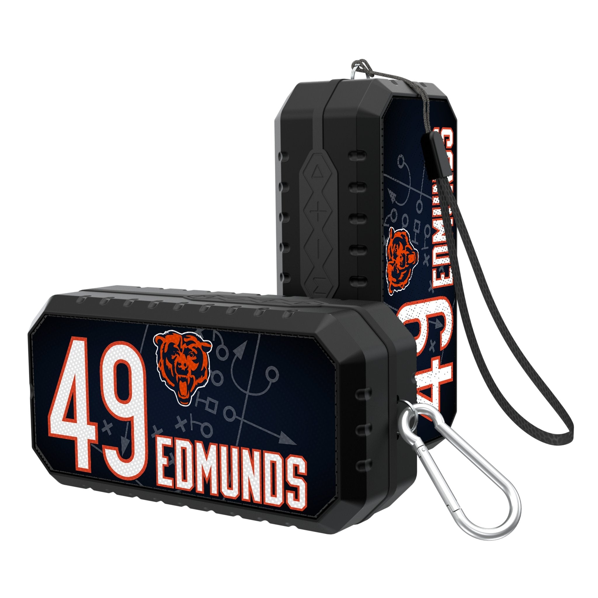 Tremaine Edmunds Chicago Bears 49 Ready Bluetooth Speaker - Sports Gifts, Sports Memorabilia, Sports Collectibles, Fan Shop