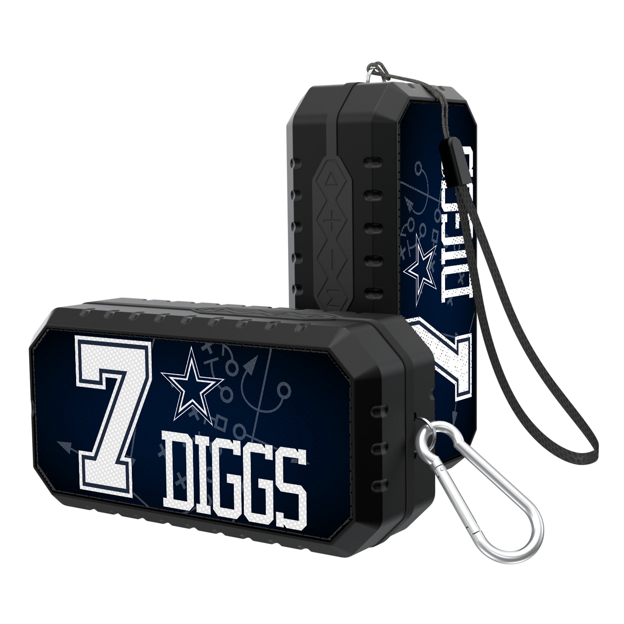 Trevon Diggs Dallas Cowboys 7 Ready Bluetooth Speaker - Sports Gifts, Sports Memorabilia, Sports Collectibles, Fan Shop