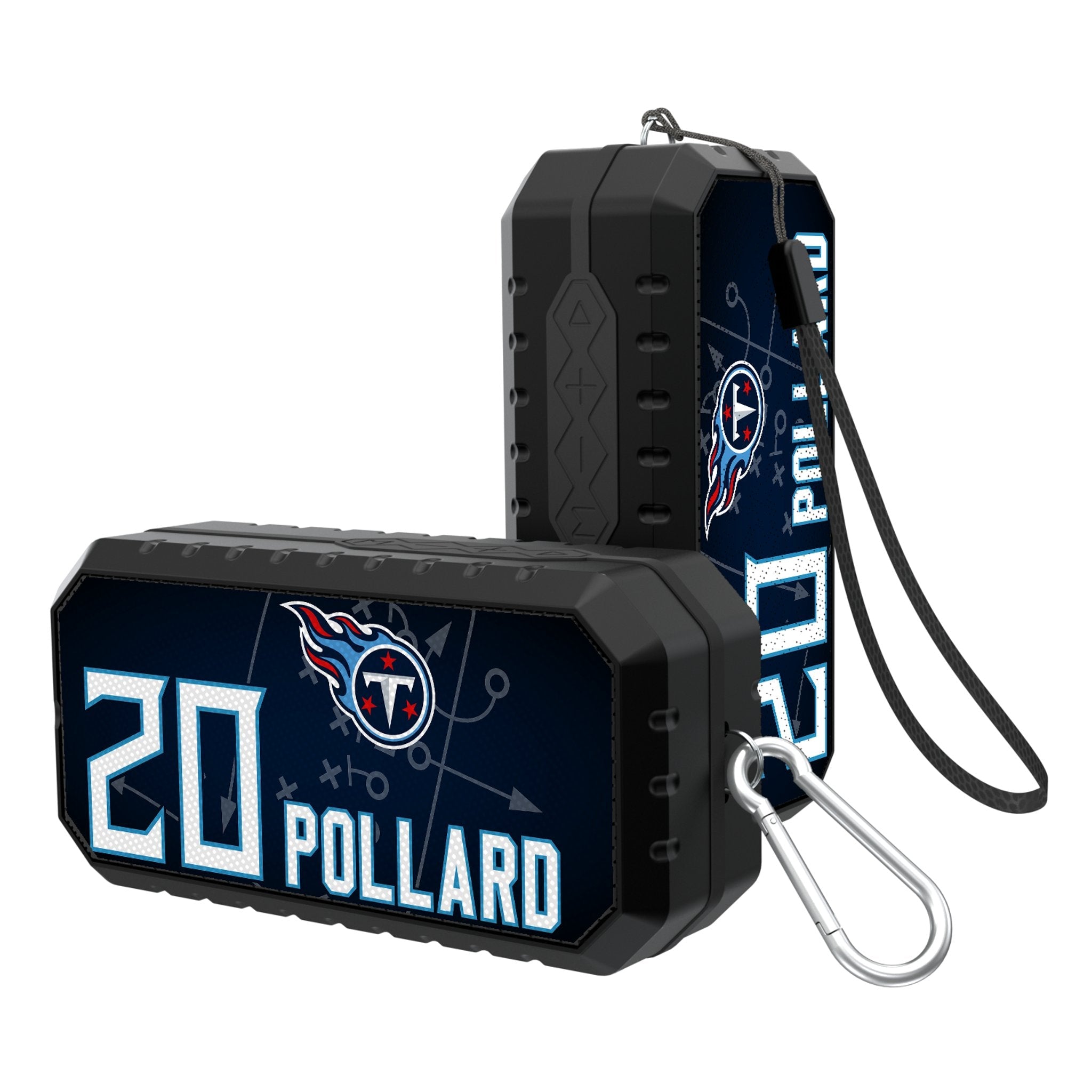 Tony Pollard Tennessee Titans 20 Ready Bluetooth Speaker - Sports Gifts, Sports Memorabilia, Sports Collectibles, Fan Shop