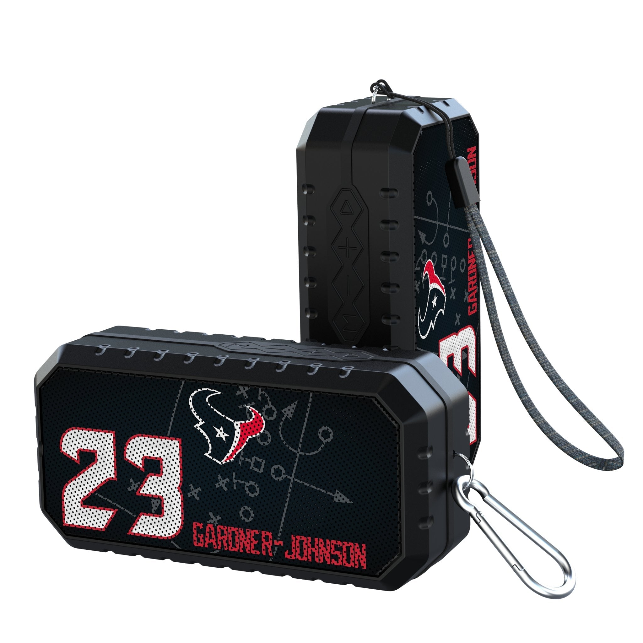 C.J. Gardner-Johnson Houston Texans 23 Game Tactic Bluetooth Speaker - Sports Gifts, Sports Memorabilia, Sports Collectibles, Fan Shop