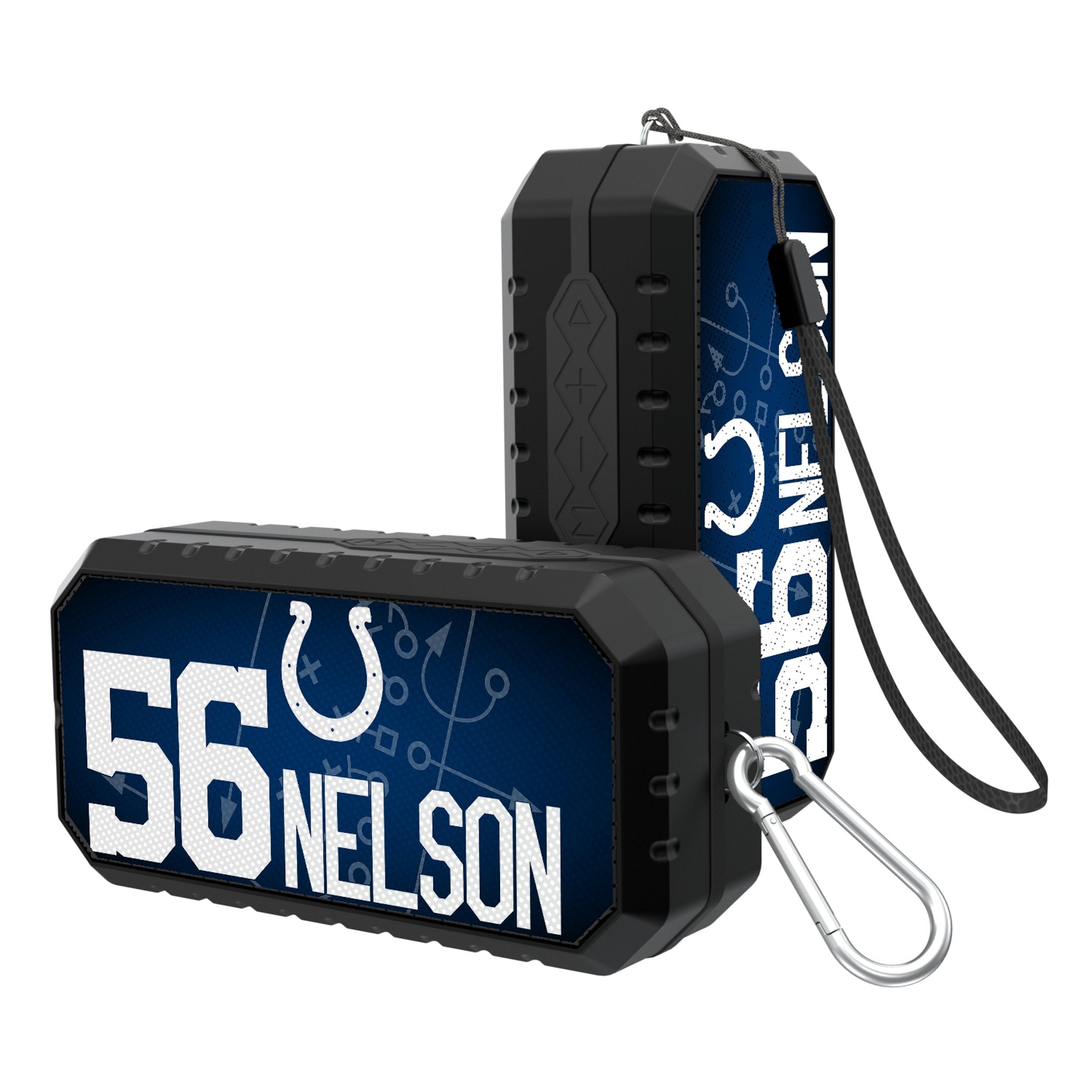 Quenton Nelson Indianapolis Colts 56 Ready Bluetooth Speaker - Sports Gifts, Sports Memorabilia, Sports Collectibles, Fan Shop