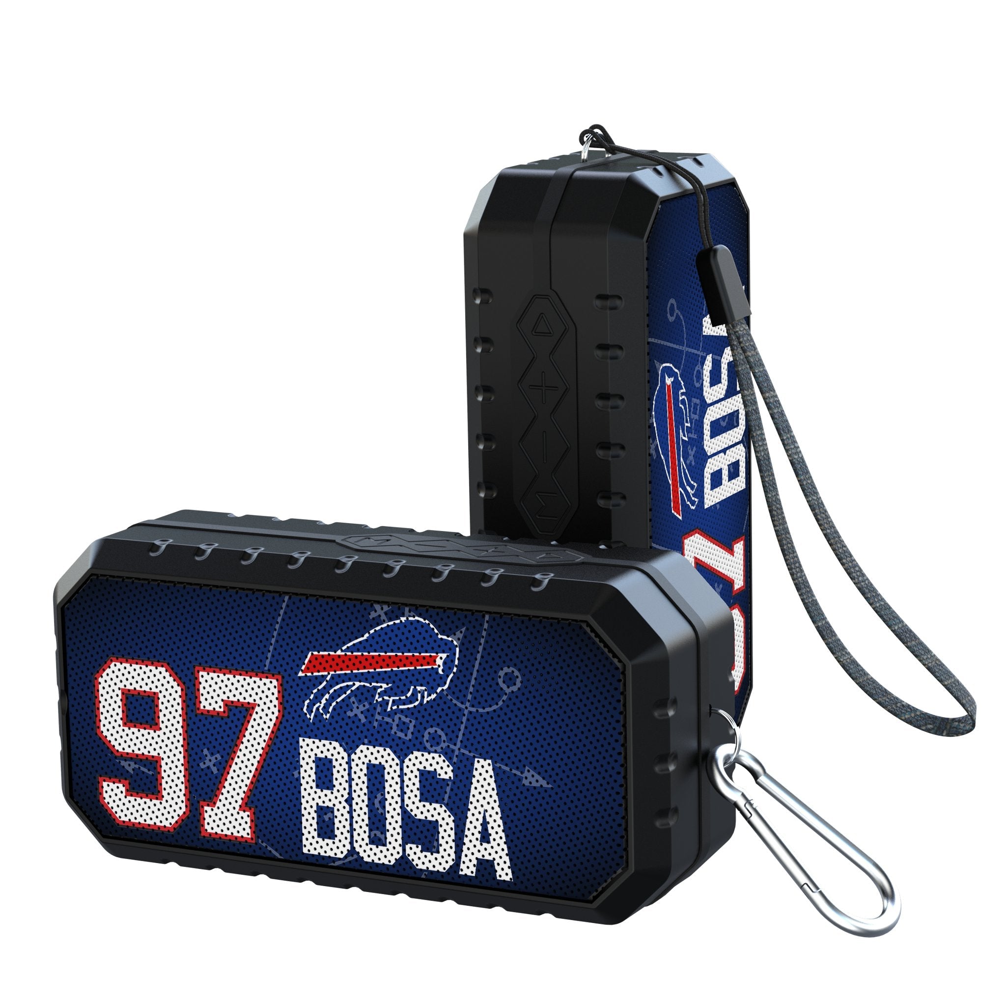 Joey Bosa Buffalo Bills 97 Game Tactic Bluetooth Speaker - Sports Gifts, Sports Memorabilia, Sports Collectibles, Fan Shop