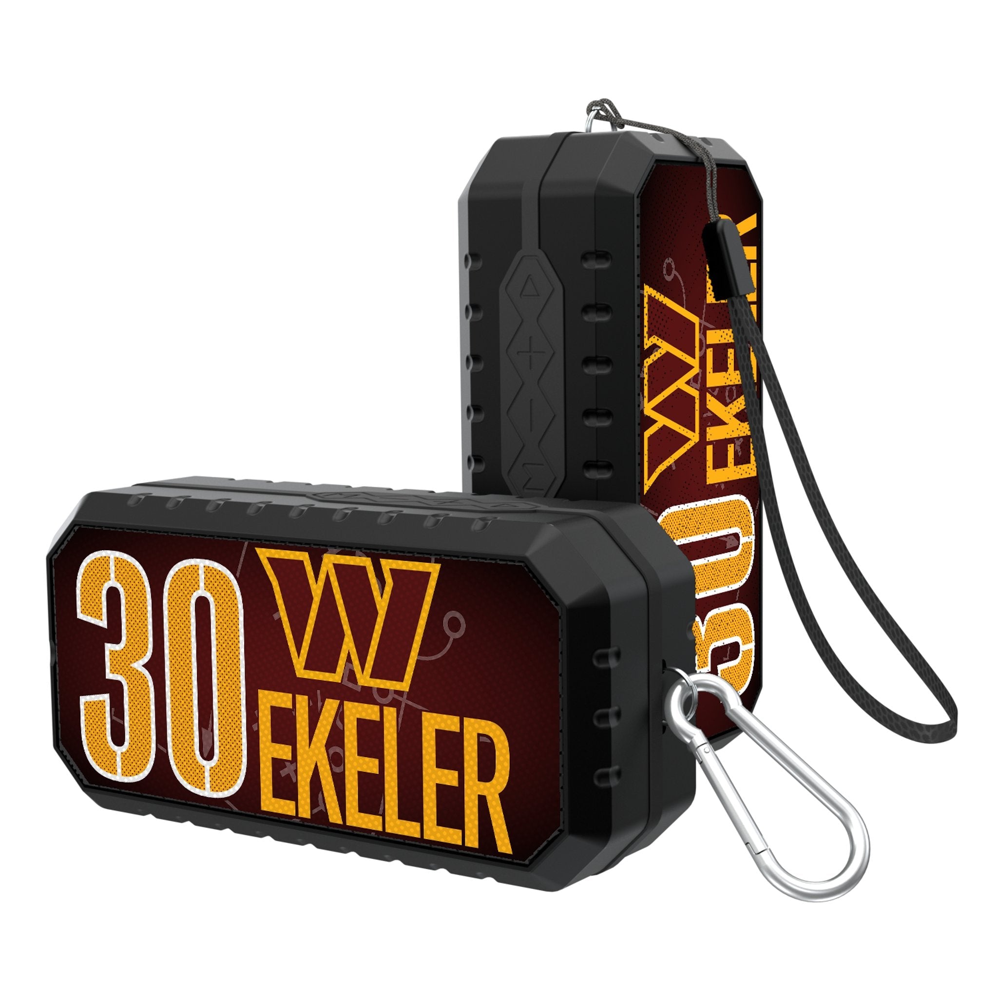 Austin Ekeler Washington Commanders 30 Ready Bluetooth Speaker - Sports Gifts, Sports Memorabilia, Sports Collectibles, Fan Shop