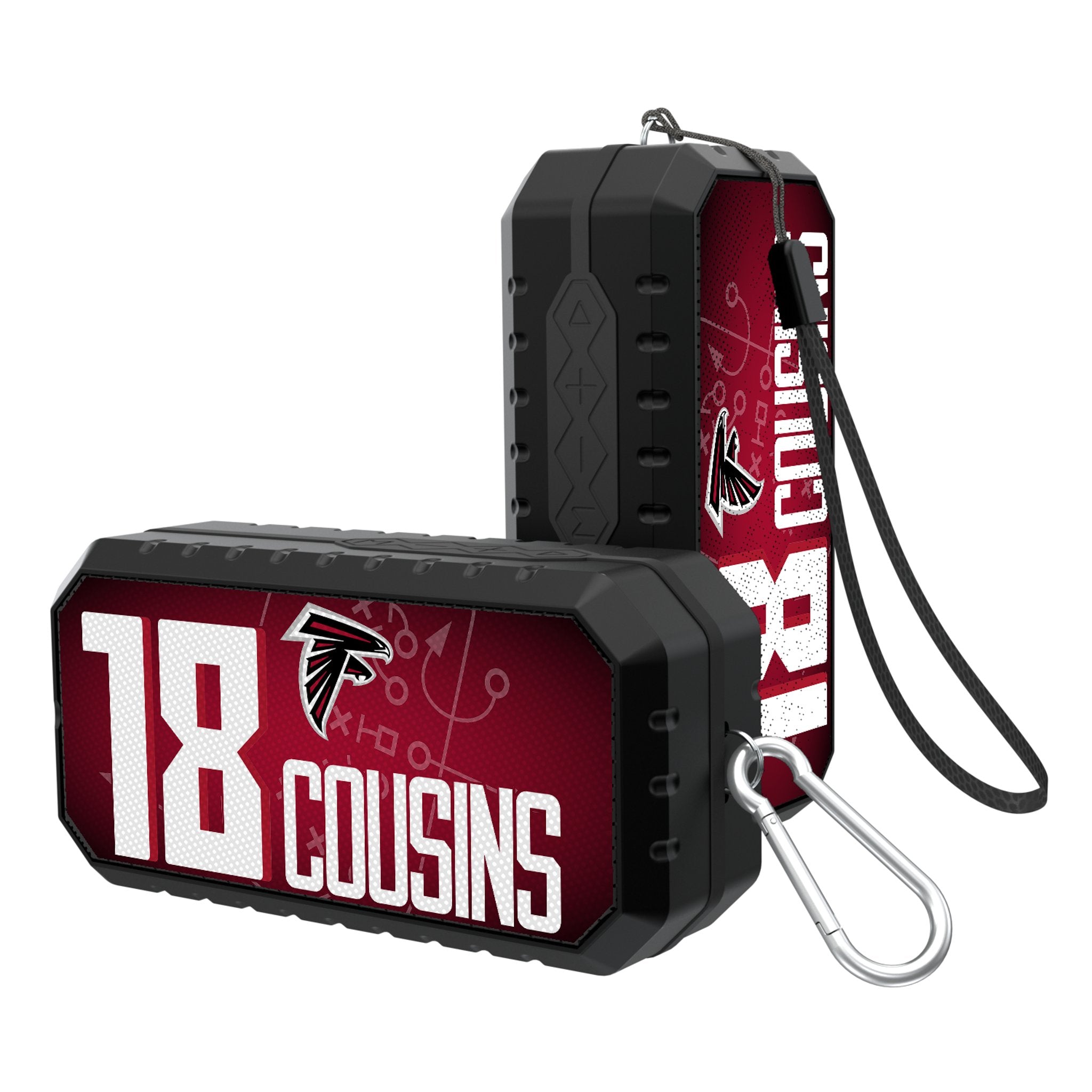Kirk Cousins Atlanta Falcons 18 Ready Bluetooth Speaker - Sports Gifts, Sports Memorabilia, Sports Collectibles, Fan Shop