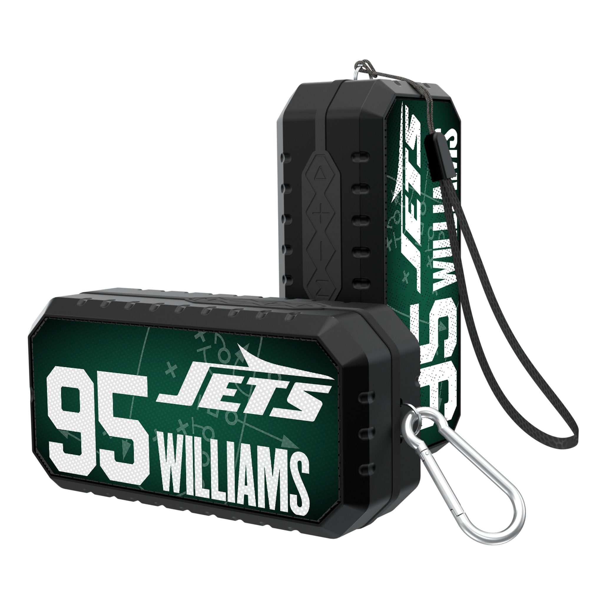 Quinnen Williams New York Jets 95 Ready Bluetooth Speaker - Sports Gifts, Sports Memorabilia, Sports Collectibles, Fan Shop