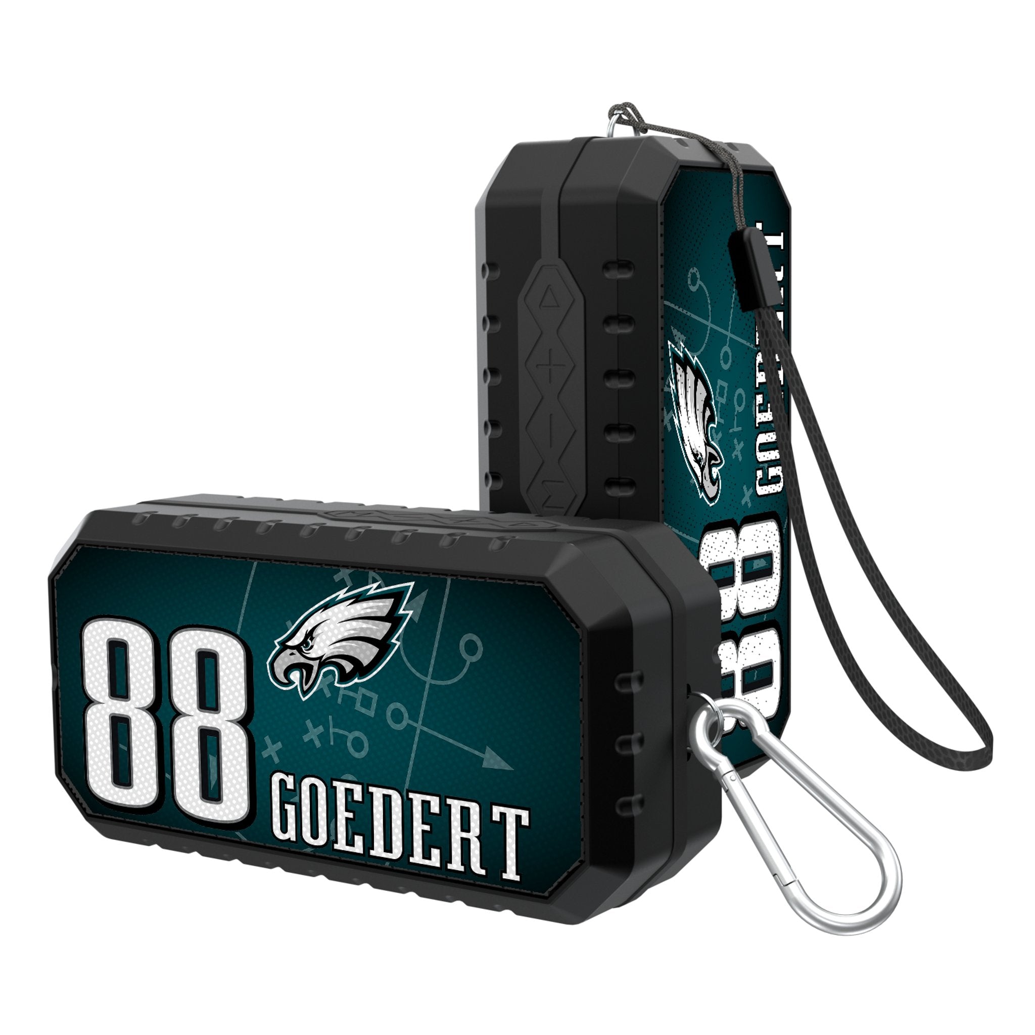 Dallas Goedert Philadelphia Eagles 88 Ready Bluetooth Speaker - Sports Gifts, Sports Memorabilia, Sports Collectibles, Fan Shop