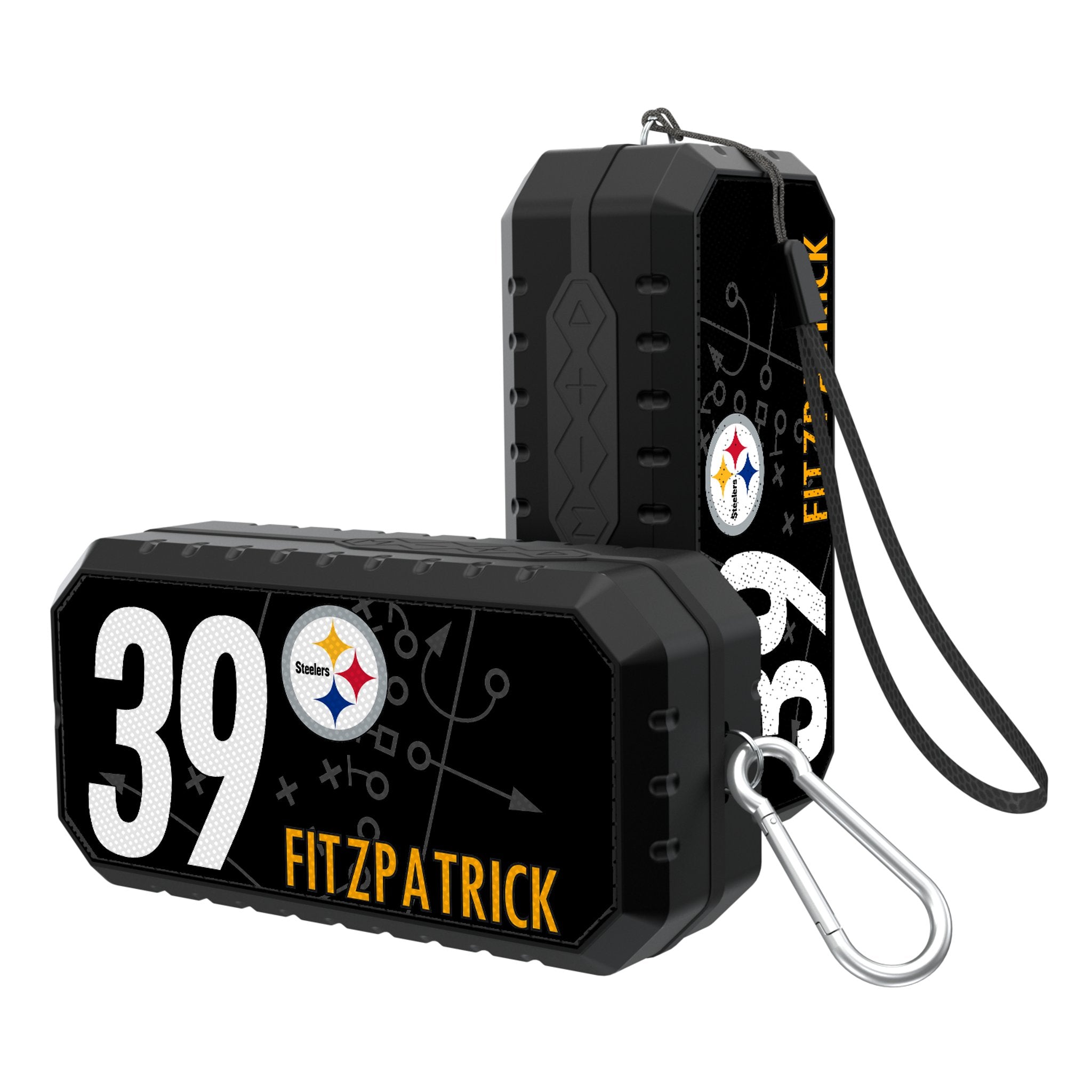 Minkah Fitzpatrick Pittsburgh Steelers 39 Ready Bluetooth Speaker - Sports Gifts, Sports Memorabilia, Sports Collectibles, Fan Shop
