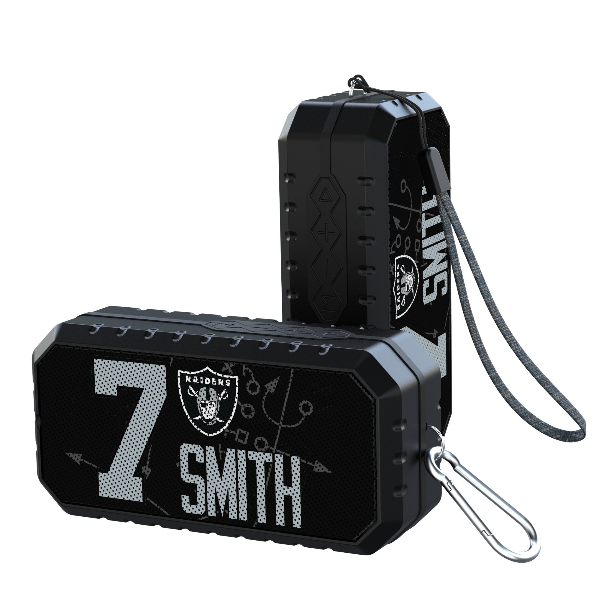 Geno Smith Las Vegas Raiders 7 Game Tactic Bluetooth Speaker - Sports Gifts, Sports Memorabilia, Sports Collectibles, Fan Shop