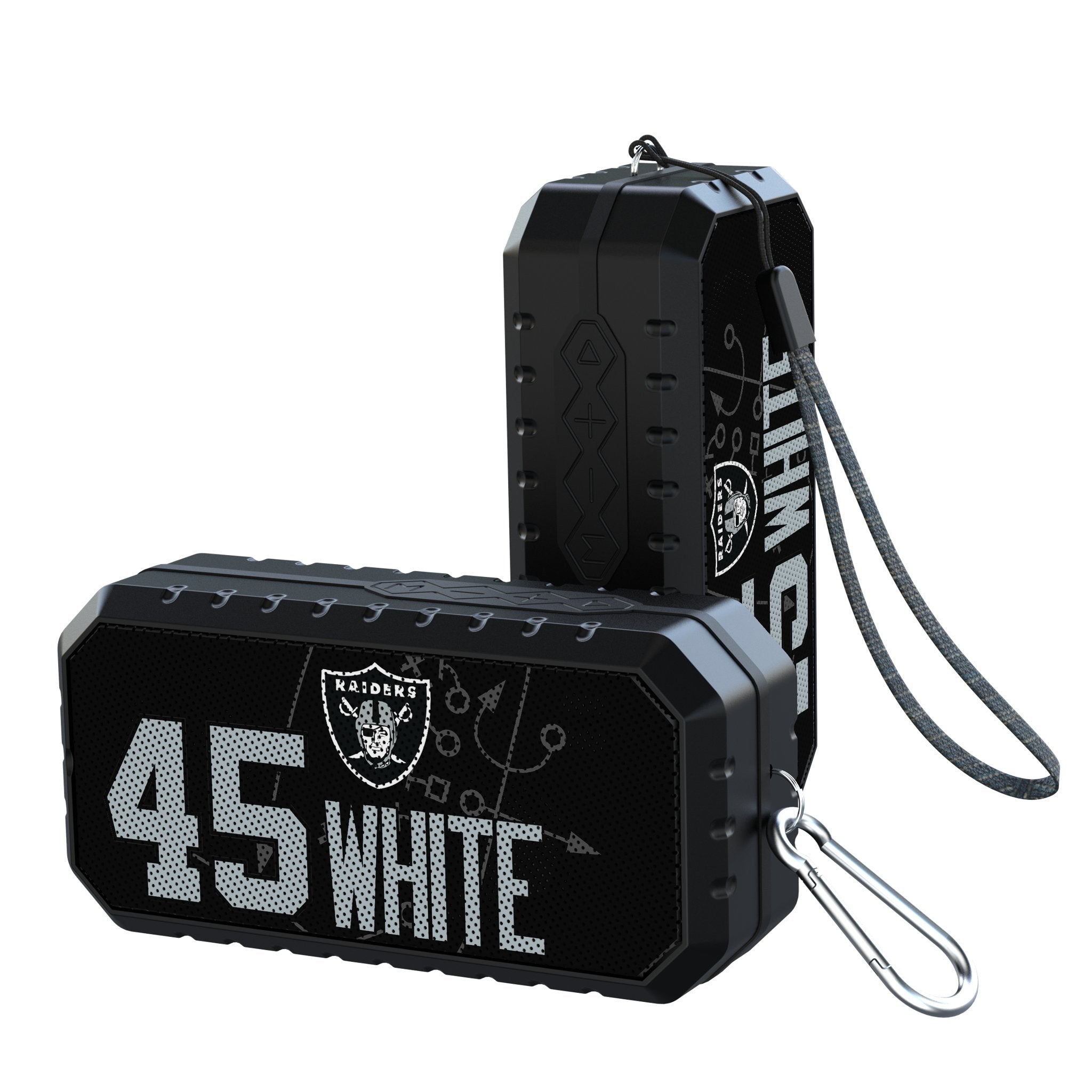 Devin White Las Vegas Raiders 45 Game Tactic Bluetooth Speaker - Sports Gifts, Sports Memorabilia, Sports Collectibles, Fan Shop