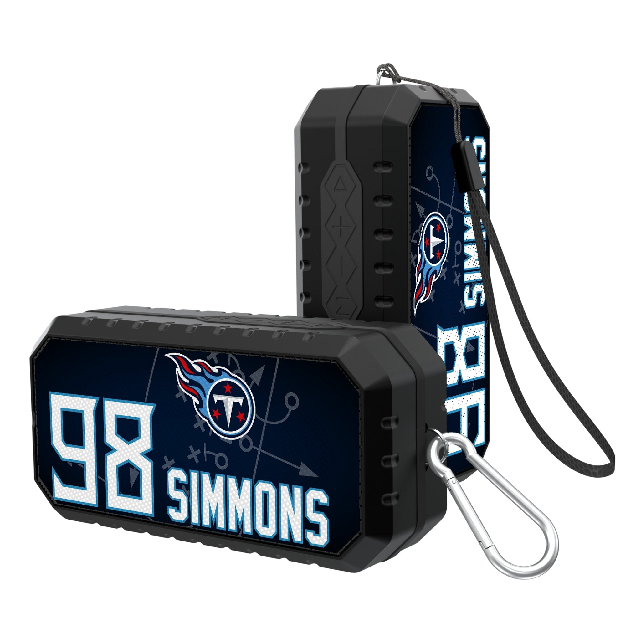 Jeffery Simmons Tennessee Titans 98 Ready Bluetooth Speaker - Sports Gifts, Sports Memorabilia, Sports Collectibles, Fan Shop
