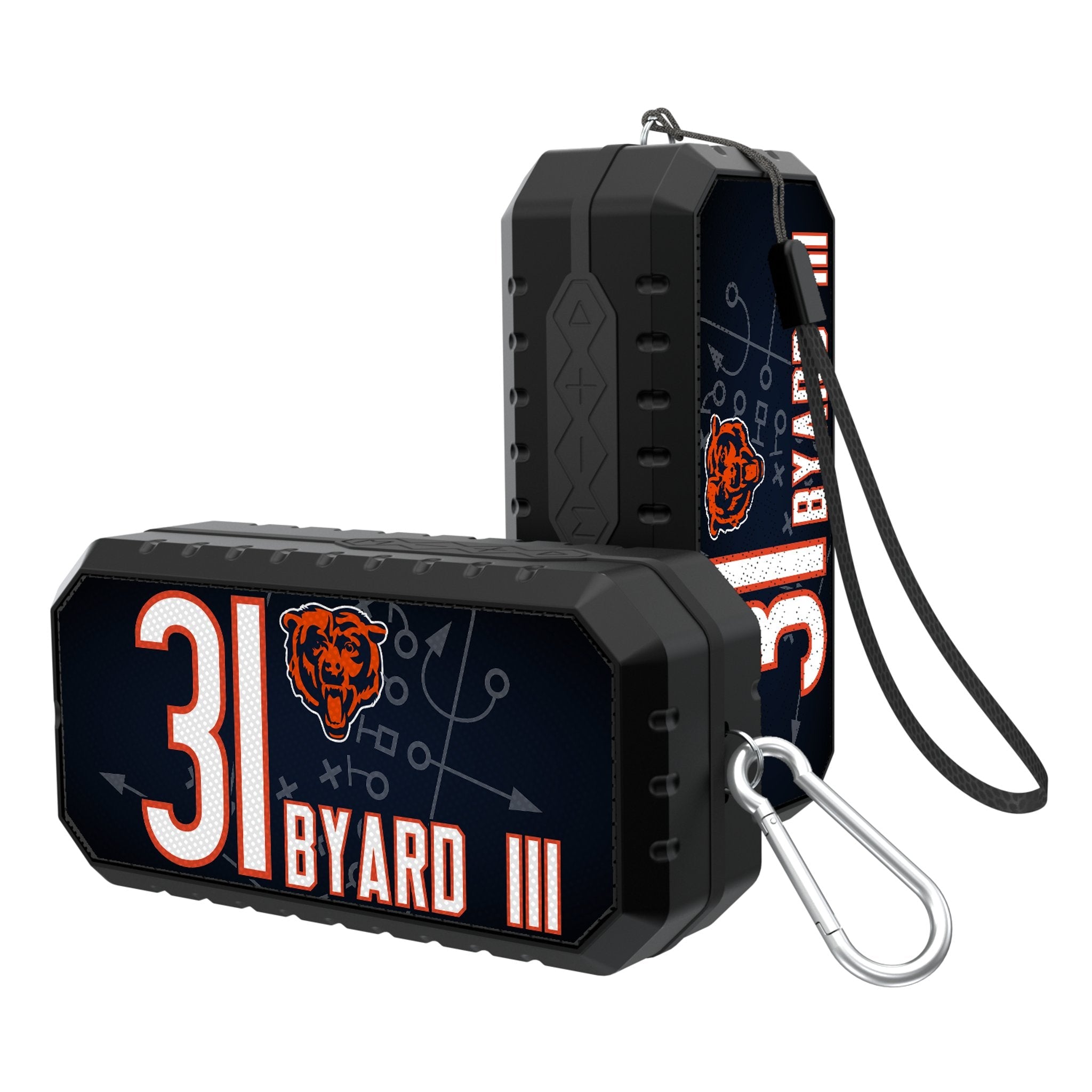 Kevin Byard III Chicago Bears 31 Ready Bluetooth Speaker - Sports Gifts, Sports Memorabilia, Sports Collectibles, Fan Shop