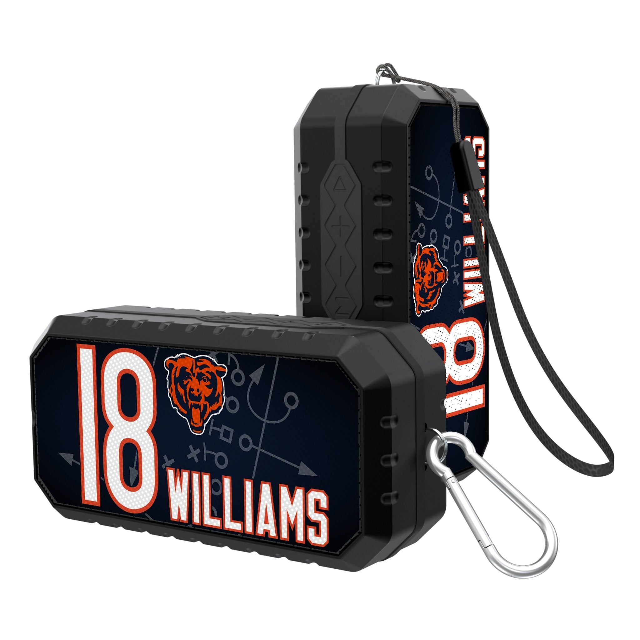 Caleb Williams Chicago Bears 18 Ready Bluetooth Speaker - Sports Gifts, Sports Memorabilia, Sports Collectibles, Fan Shop