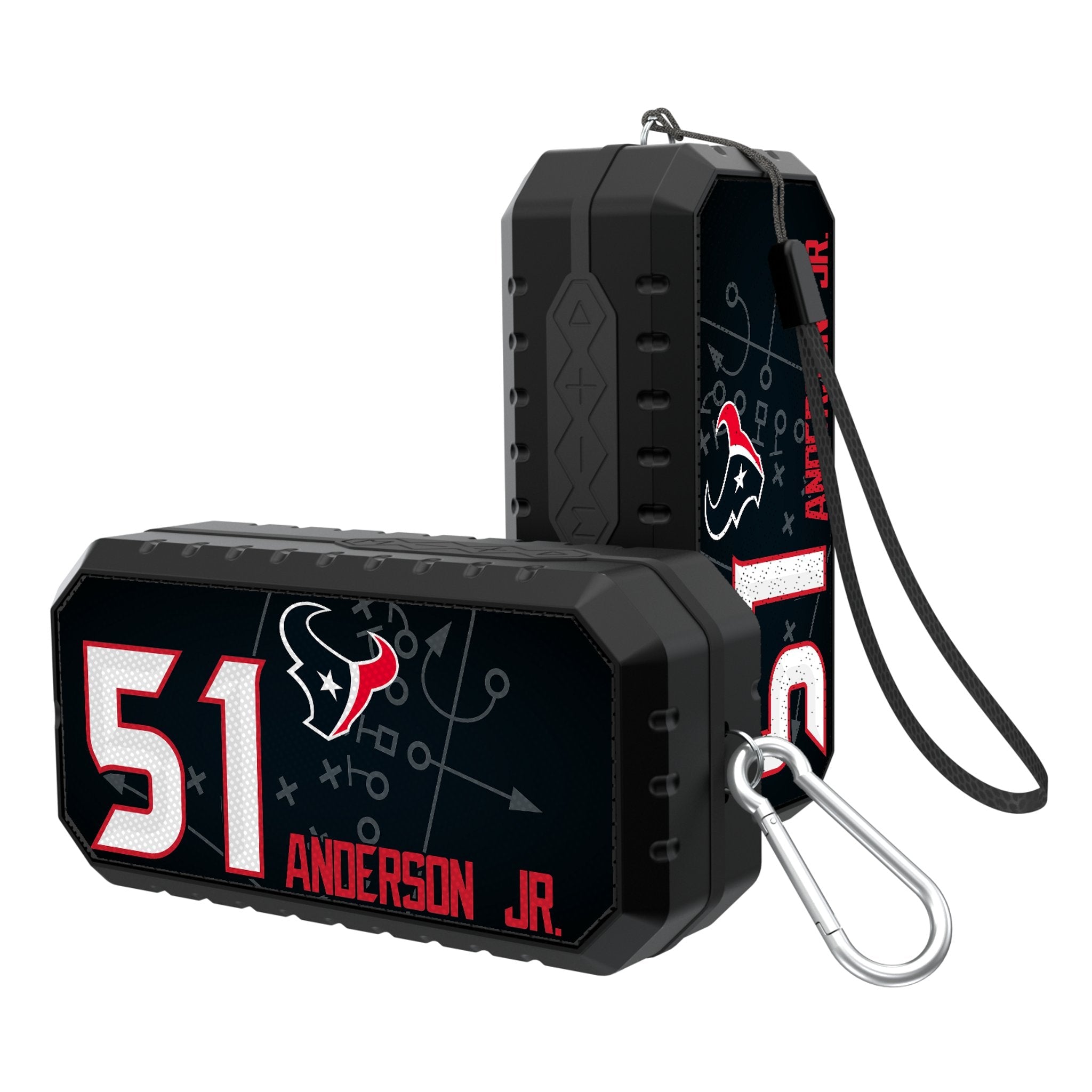 Will Anderson Jr. Houston Texans 51 Ready Bluetooth Speaker - Sports Gifts, Sports Memorabilia, Sports Collectibles, Fan Shop