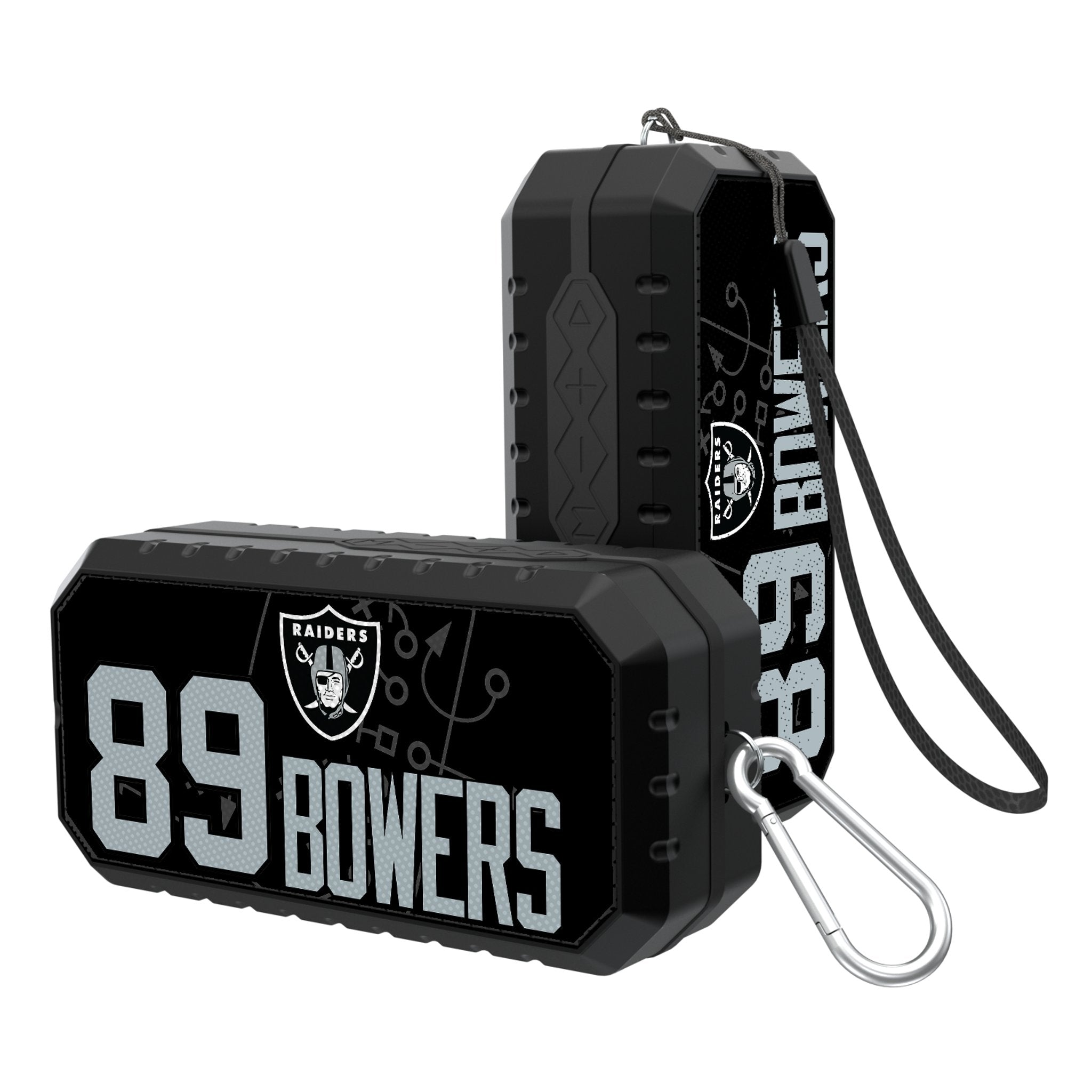 Brock Bowers Las Vegas Raiders 89 Ready Bluetooth Speaker - Sports Gifts, Sports Memorabilia, Sports Collectibles, Fan Shop