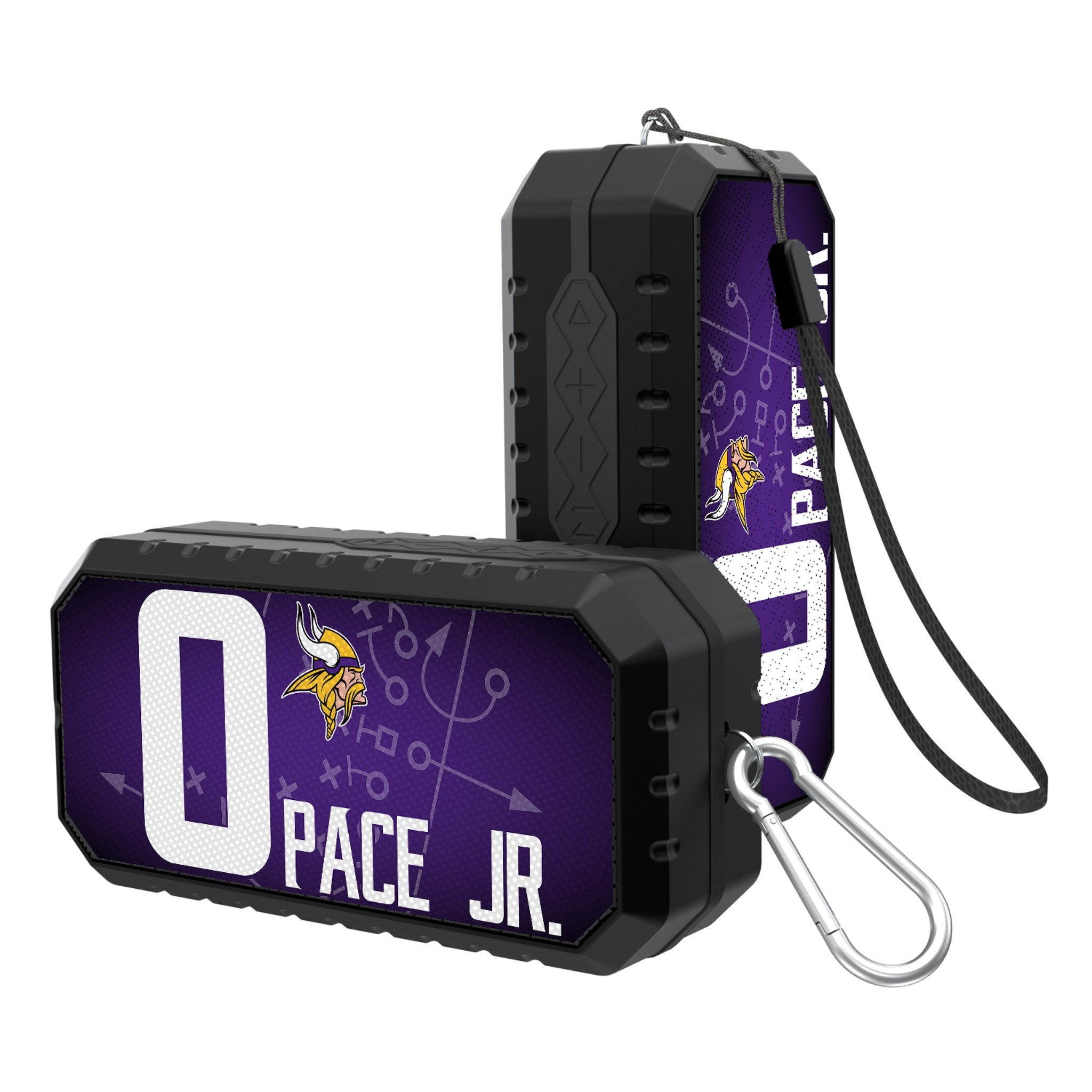 Ivan Pace Jr. Minnesota Vikings 0 Ready Bluetooth Speaker - Sports Gifts, Sports Memorabilia, Sports Collectibles, Fan Shop