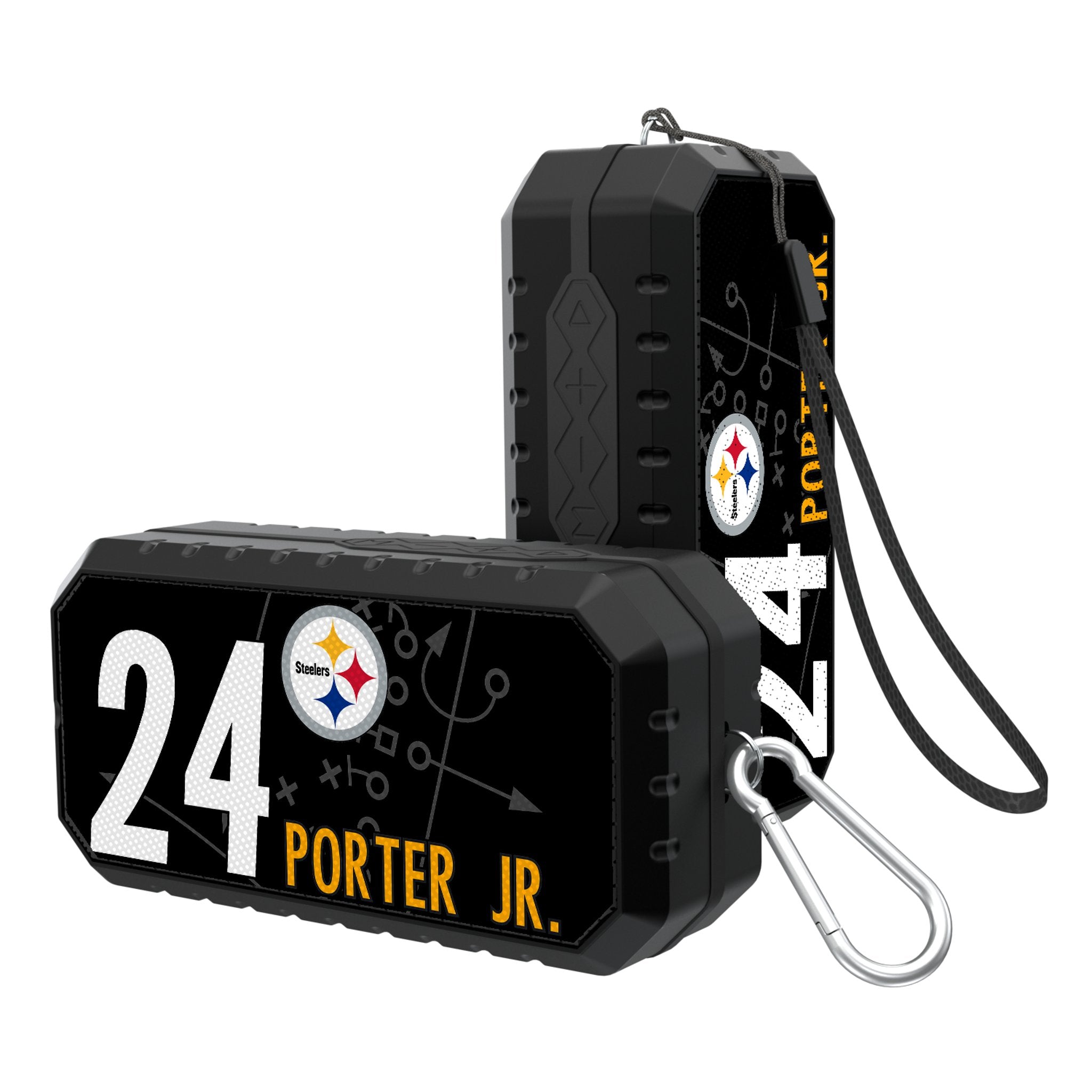 Joey Porter Jr. Pittsburgh Steelers 24 Ready Bluetooth Speaker - Sports Gifts, Sports Memorabilia, Sports Collectibles, Fan Shop