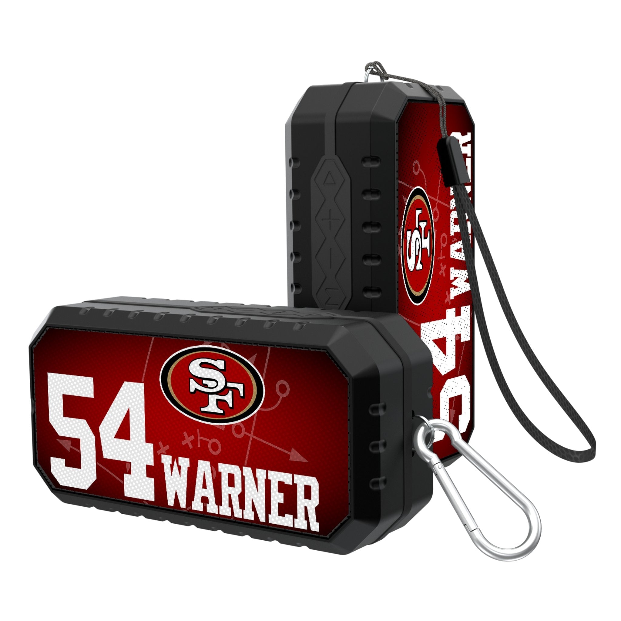 Fred Warner San Francisco 49ers 54 Ready Bluetooth Speaker - Sports Gifts, Sports Memorabilia, Sports Collectibles, Fan Shop