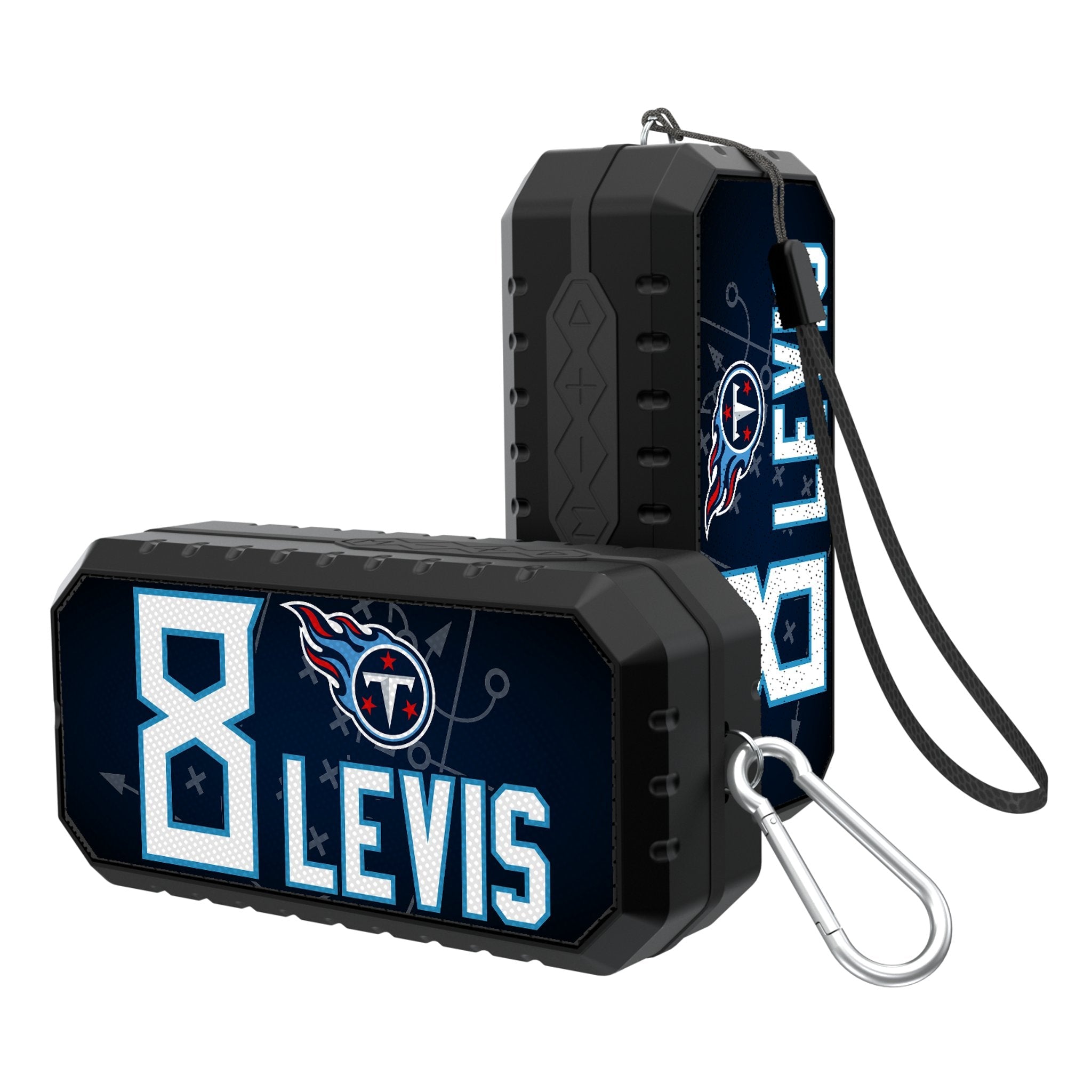 Will Levis Tennessee Titans 8 Ready Bluetooth Speaker - Sports Gifts, Sports Memorabilia, Sports Collectibles, Fan Shop