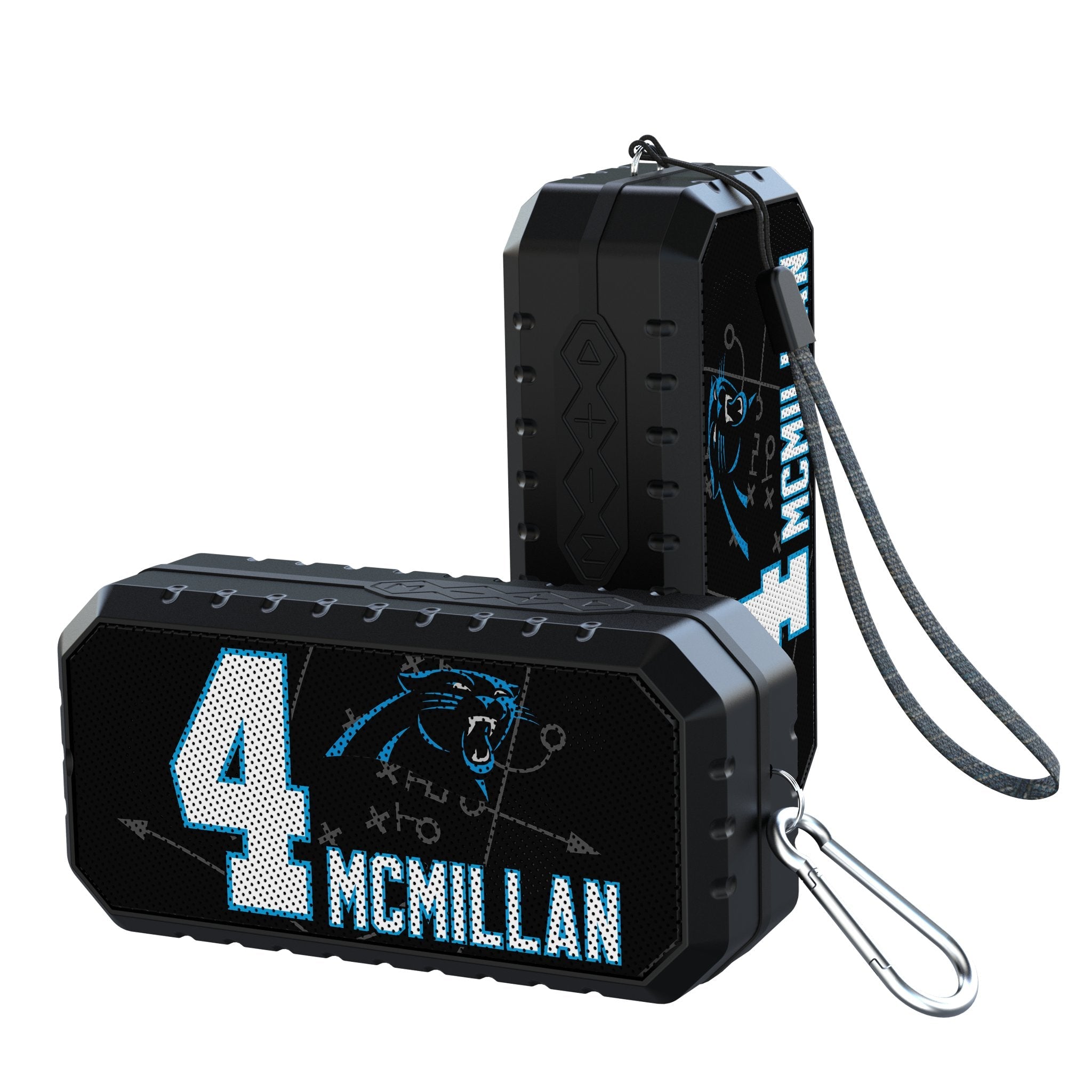 Tetairoa McMillan Carolina Panthers 4 Game Tactic Bluetooth Speaker - Sports Gifts, Sports Memorabilia, Sports Collectibles, Fan Shop