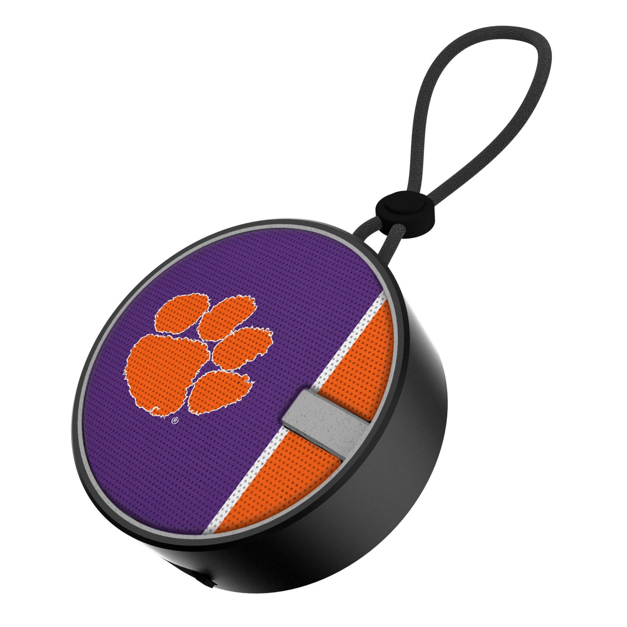 Clemson University Tigers Endzone Solid Waterproof Speaker - Sports Gifts, Sports Memorabilia, Sports Collectibles, Fan Shop