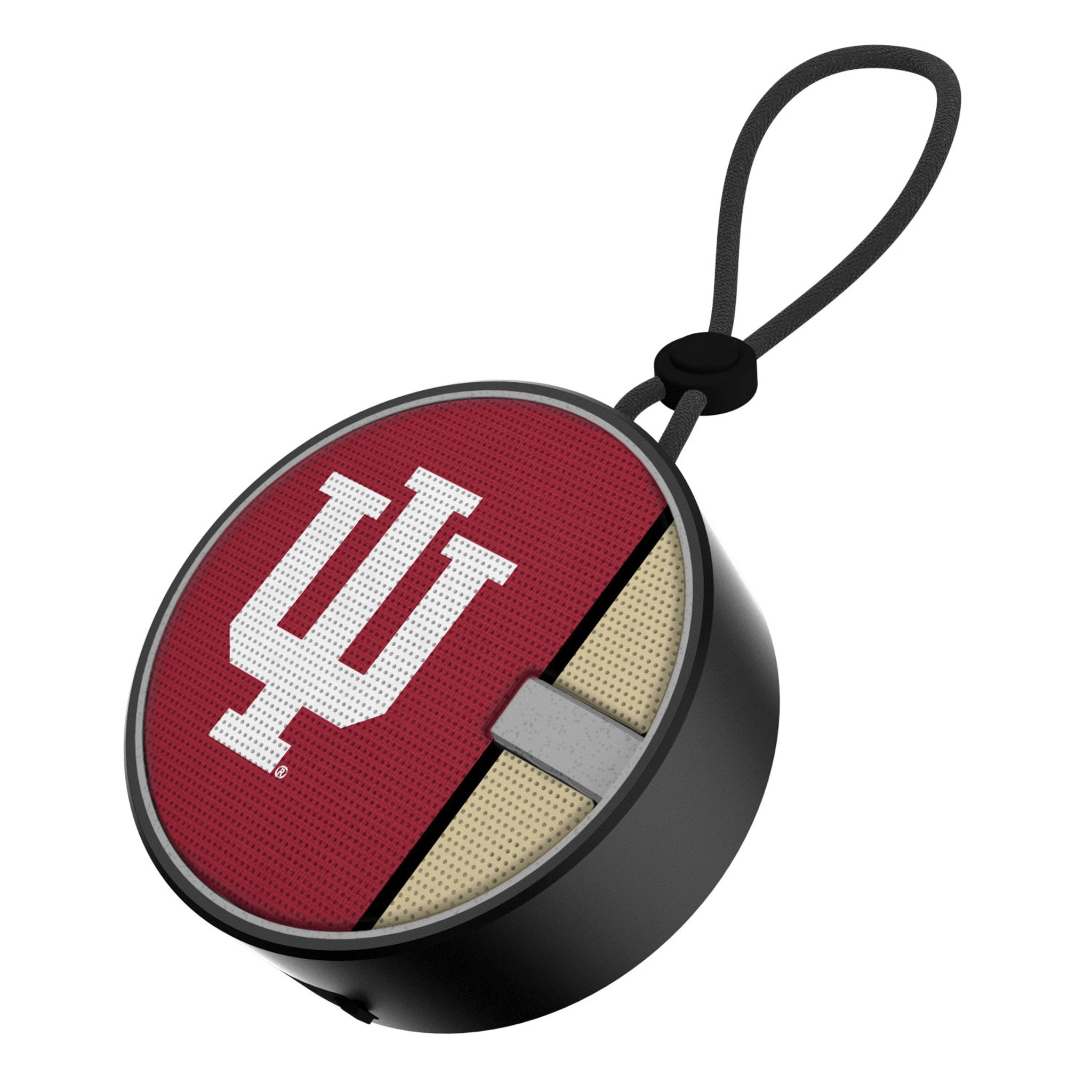 Indiana University Hoosiers Endzone Solid Waterproof Speaker - Sports Gifts, Sports Memorabilia, Sports Collectibles, Fan Shop
