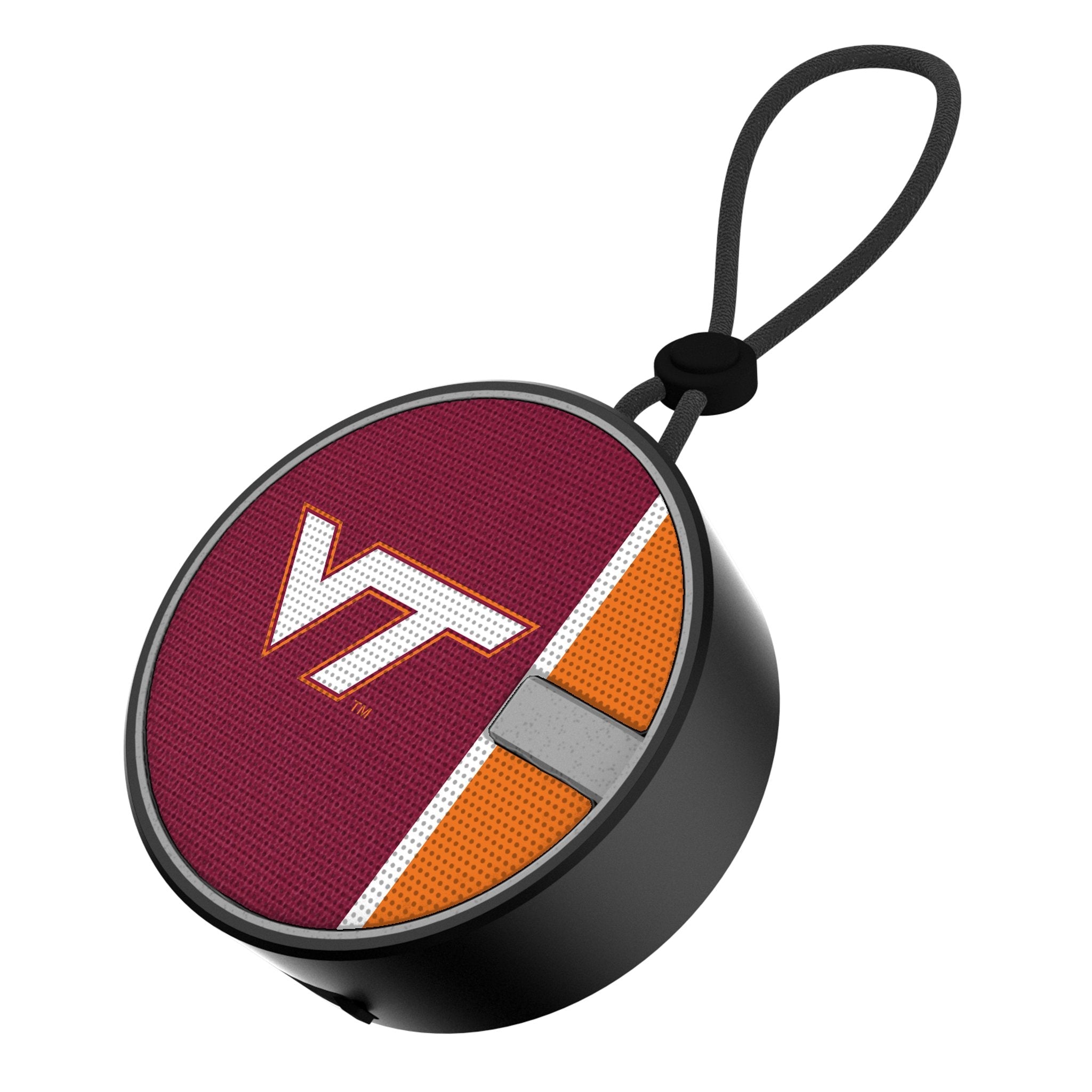 Virginia Tech Hokies Endzone Solid Waterproof Speaker - Sports Gifts, Sports Memorabilia, Sports Collectibles, Fan Shop