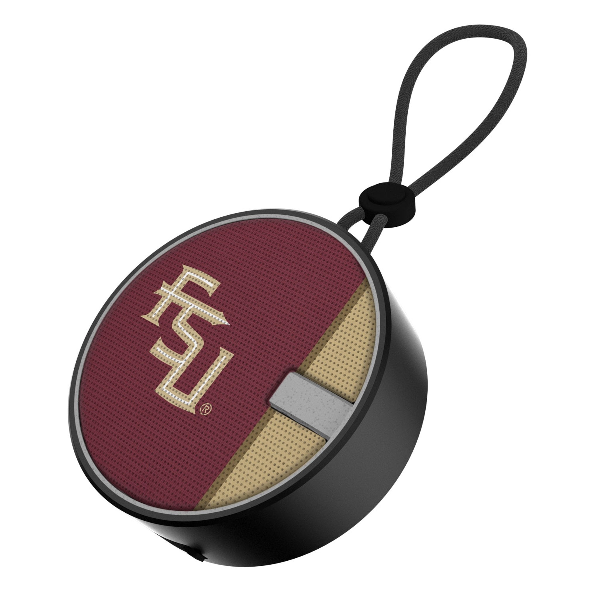 Florida State University Seminoles Athletic Wordmark Endzone Solid Waterproof Speaker - Sports Gifts, Sports Memorabilia, Sports Collectibles, Fan Shop