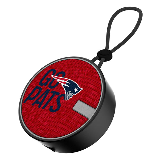 New England Patriots 2024 Illustrated Limited Edition Waterproof Speaker-0