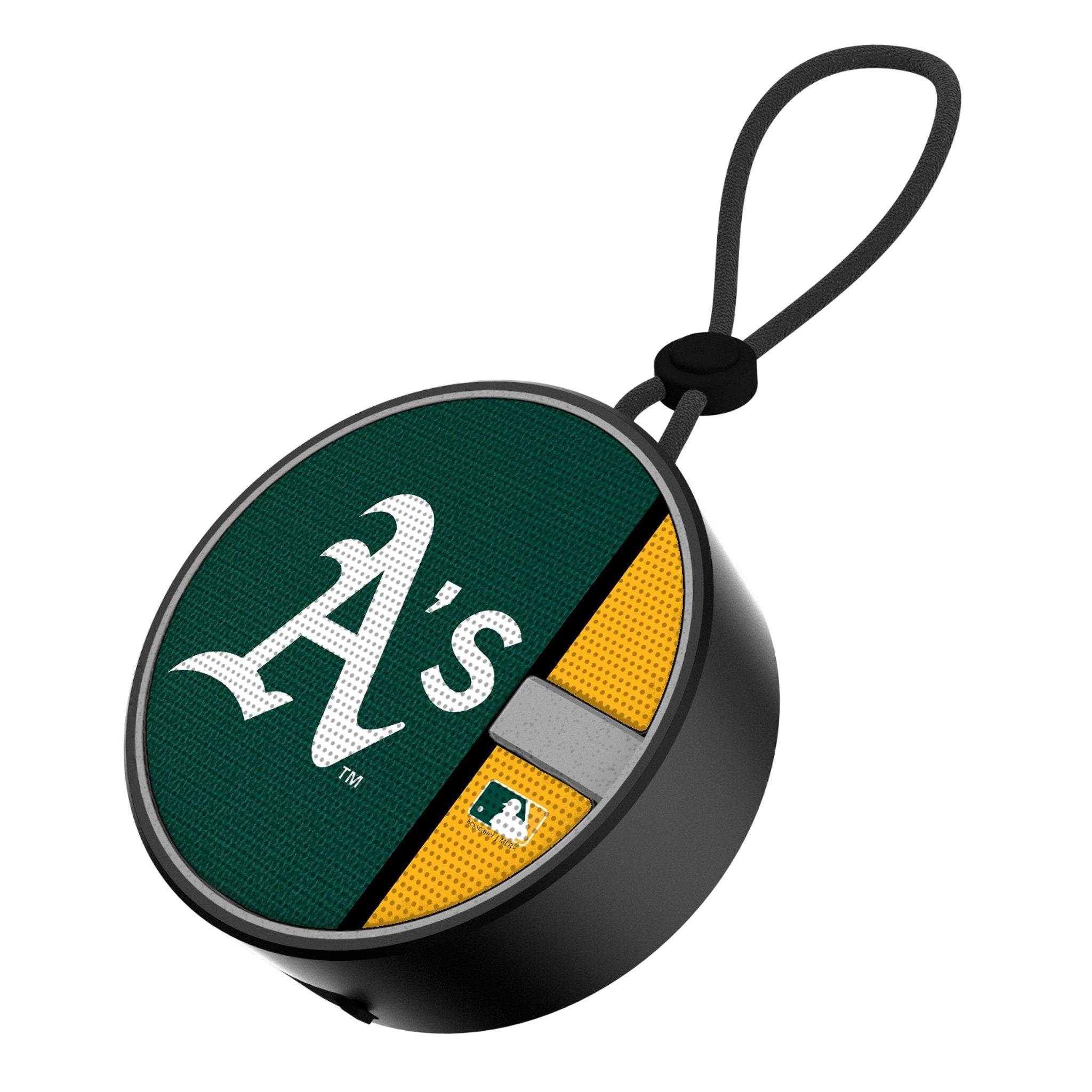 Oakland Athletics Endzone Solid Waterproof Speaker - Sports Gifts, Sports Memorabilia, Sports Collectibles, Fan Shop