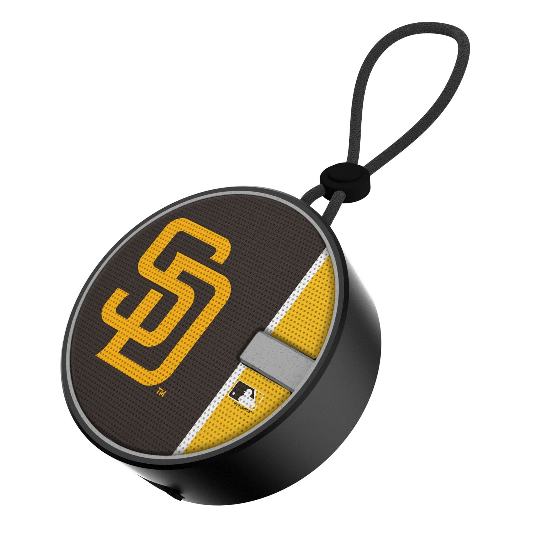 San Diego Padres Endzone Solid Waterproof Speaker - Sports Gifts, Sports Memorabilia, Sports Collectibles, Fan Shop