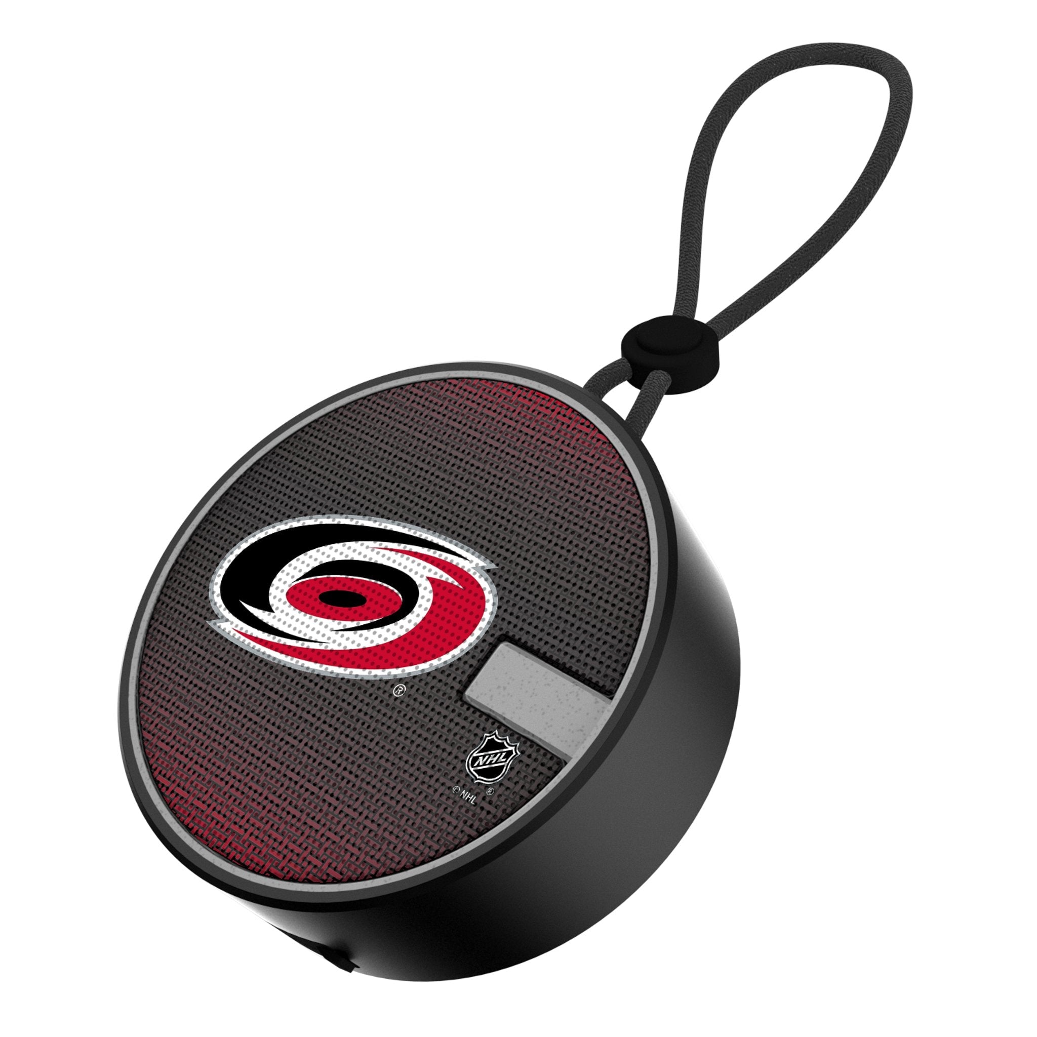 Carolina Hurricanes Linen Waterproof Speaker - Sports Gifts, Sports Memorabilia, Sports Collectibles, Fan Shop