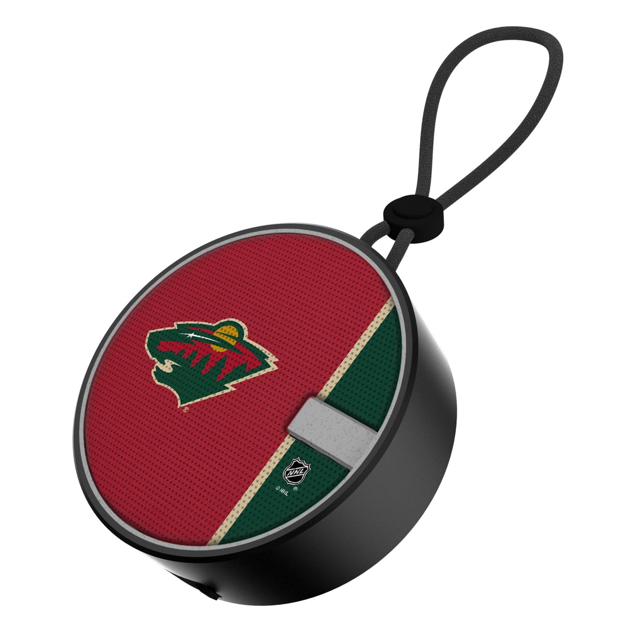 Minnesota Wild Endzone Solid Waterproof Speaker - Sports Gifts, Sports Memorabilia, Sports Collectibles, Fan Shop