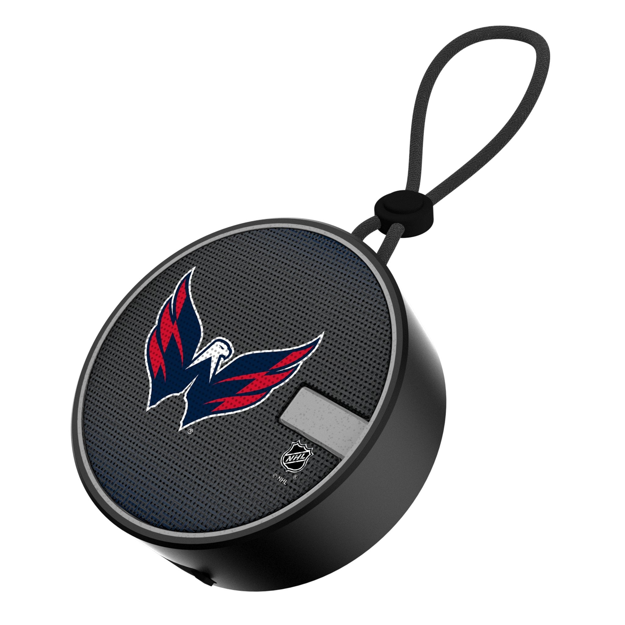 Washington Capitals Linen Waterproof Speaker - Sports Gifts, Sports Memorabilia, Sports Collectibles, Fan Shop