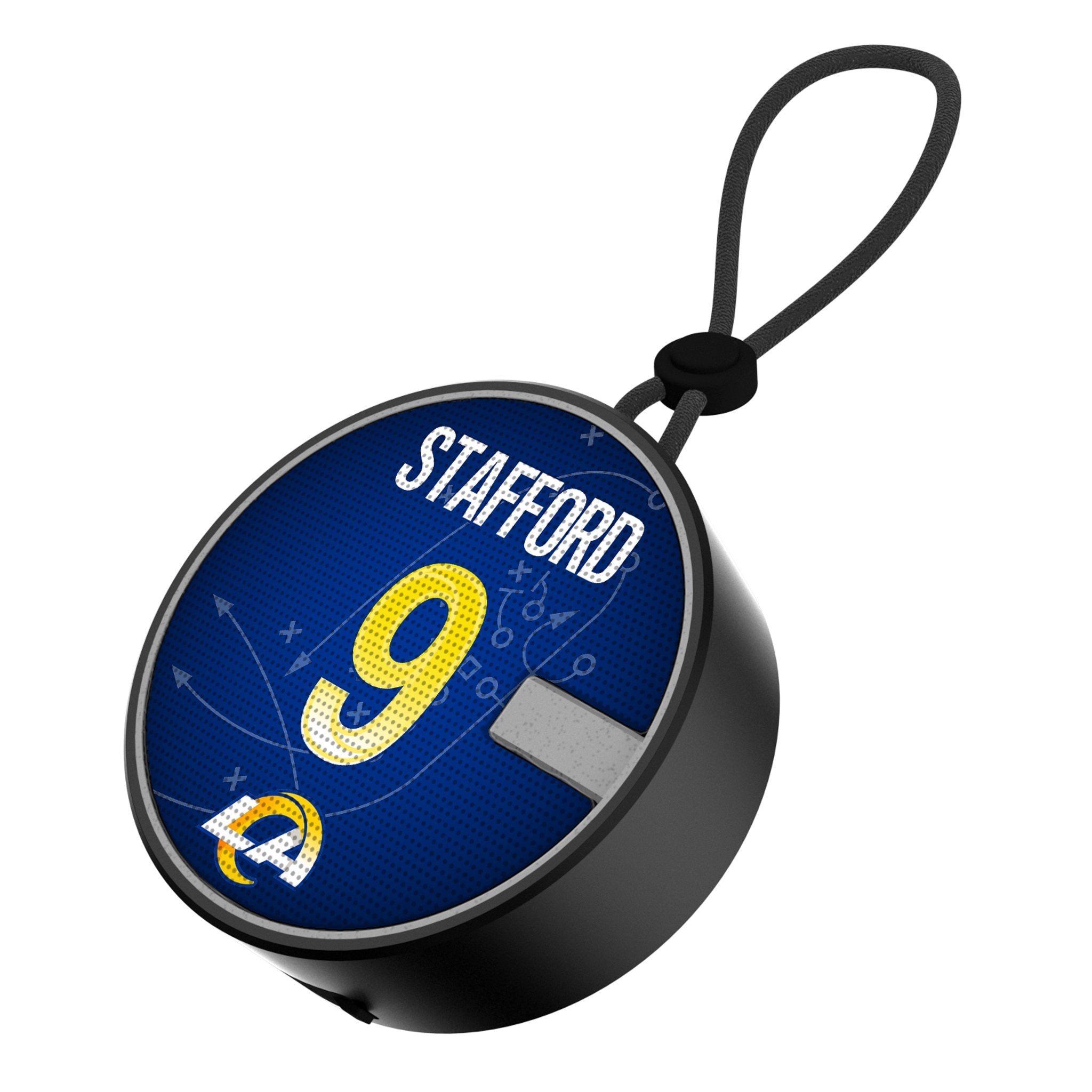 Matthew Stafford Los Angeles Rams 9 Ready Waterproof Speaker - Sports Gifts, Sports Memorabilia, Sports Collectibles, Fan Shop