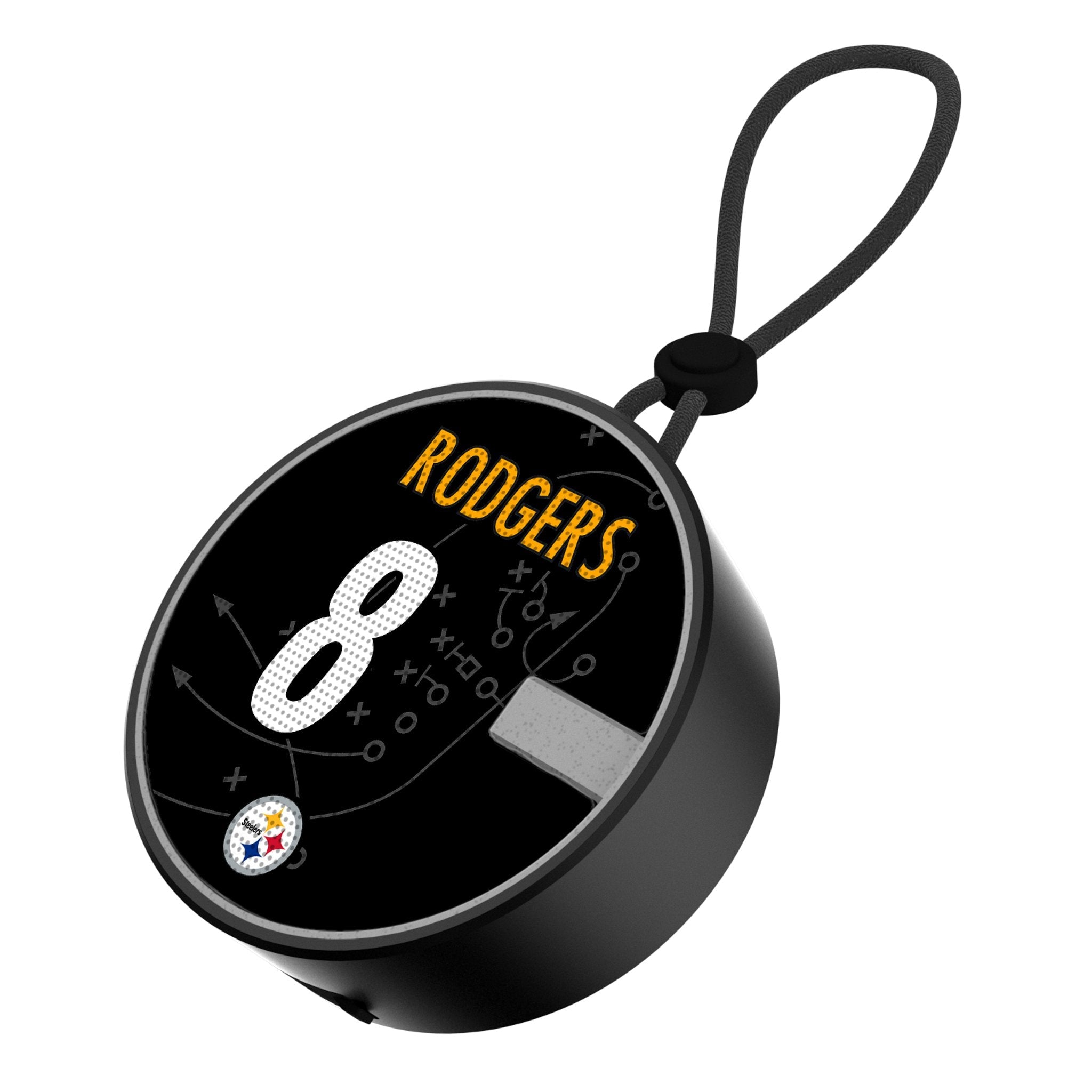 Aaron Rodgers Pittsburgh Steelers 8 Game Tactic Waterproof Speaker - Sports Gifts, Sports Memorabilia, Sports Collectibles, Fan Shop
