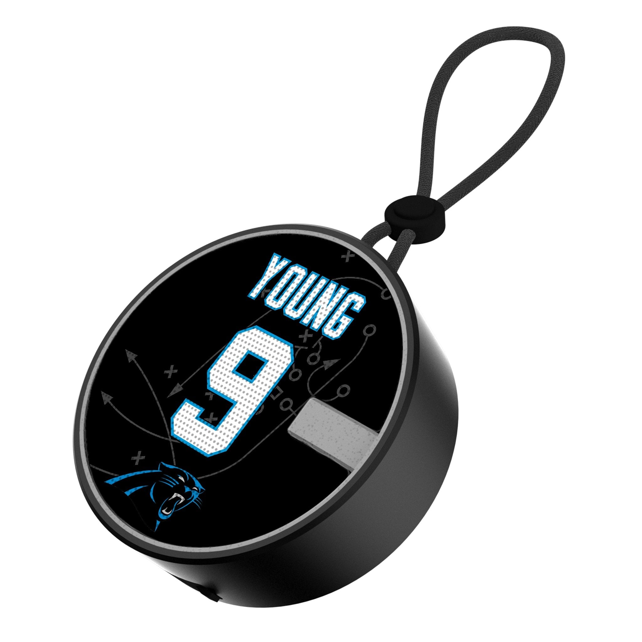 Bryce Young Carolina Panthers 9 Ready Waterproof Speaker - Sports Gifts, Sports Memorabilia, Sports Collectibles, Fan Shop