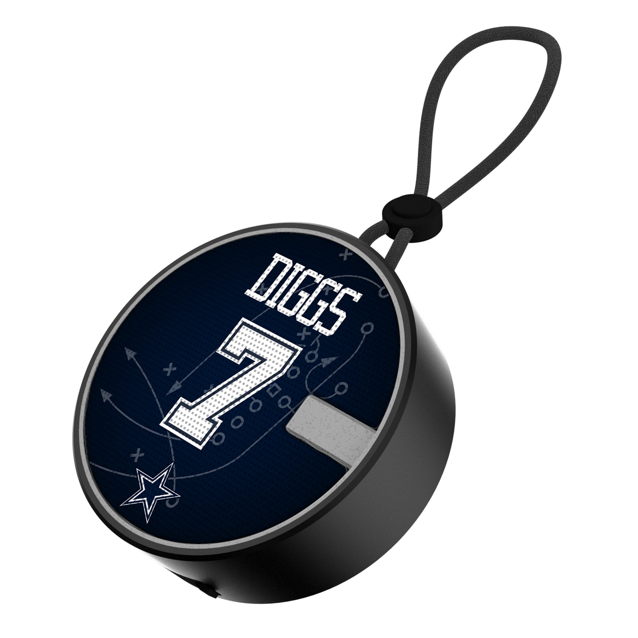 Trevon Diggs Dallas Cowboys 7 Ready Waterproof Speaker - Sports Gifts, Sports Memorabilia, Sports Collectibles, Fan Shop