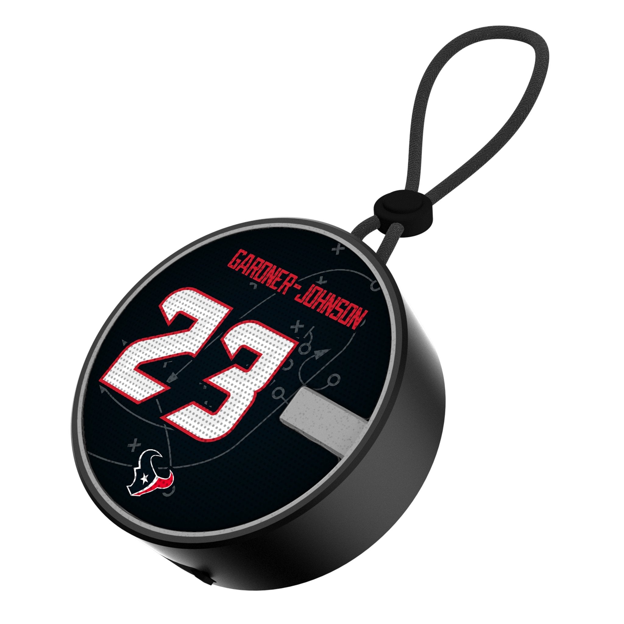 C.J. Gardner-Johnson Houston Texans 23 Game Tactic Waterproof Speaker - Sports Gifts, Sports Memorabilia, Sports Collectibles, Fan Shop