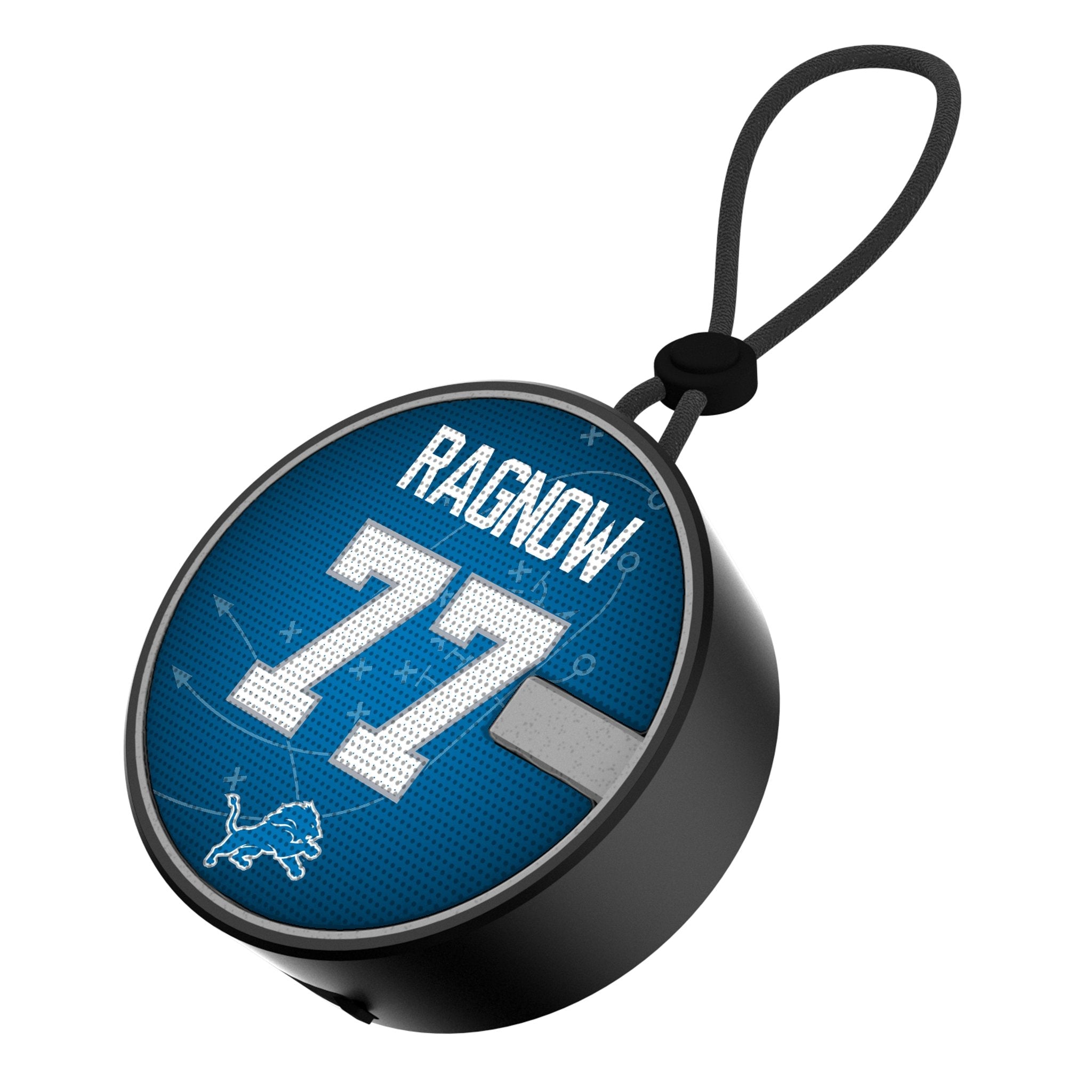 Frank Ragnow Detroit Lions 77 Ready Waterproof Speaker - Sports Gifts, Sports Memorabilia, Sports Collectibles, Fan Shop
