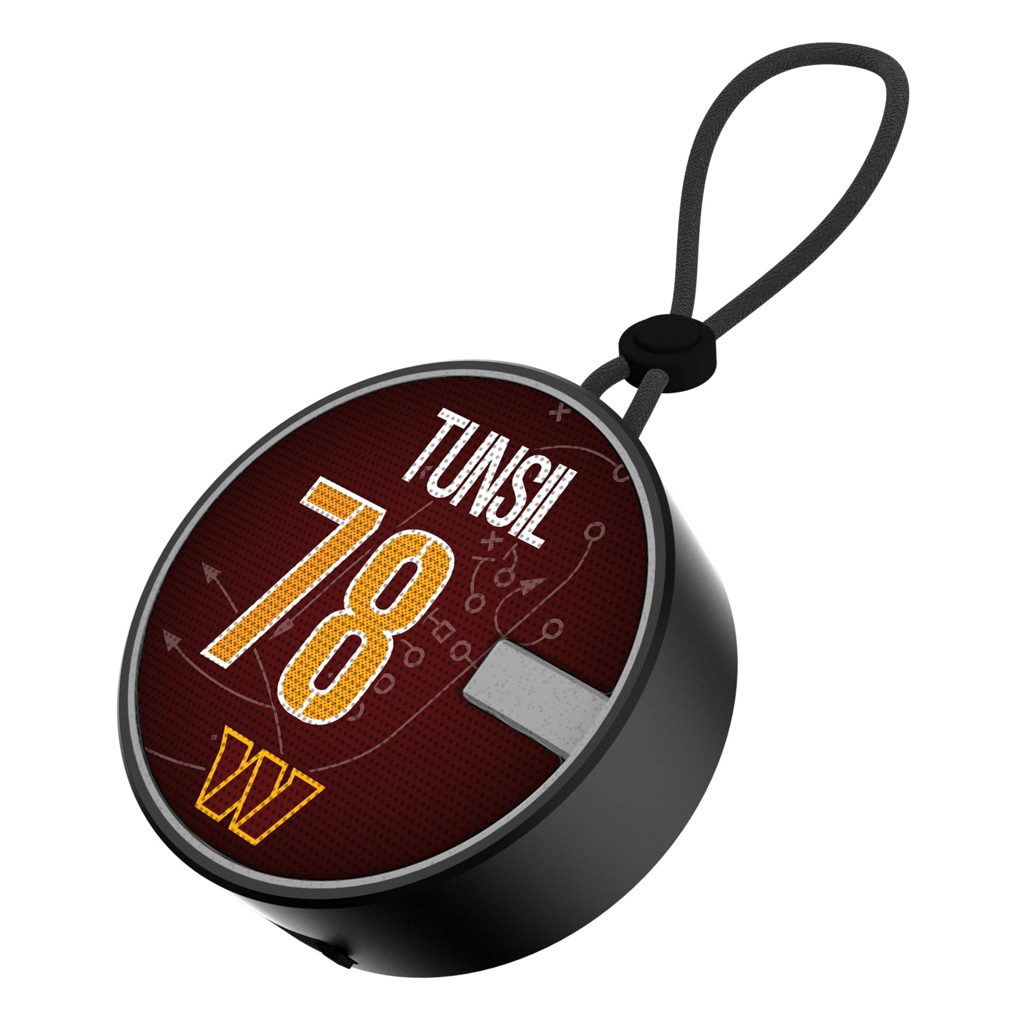 Laremy Tunsil Washington Commanders 78 Game Tactic Waterproof Speaker - Sports Gifts, Sports Memorabilia, Sports Collectibles, Fan Shop
