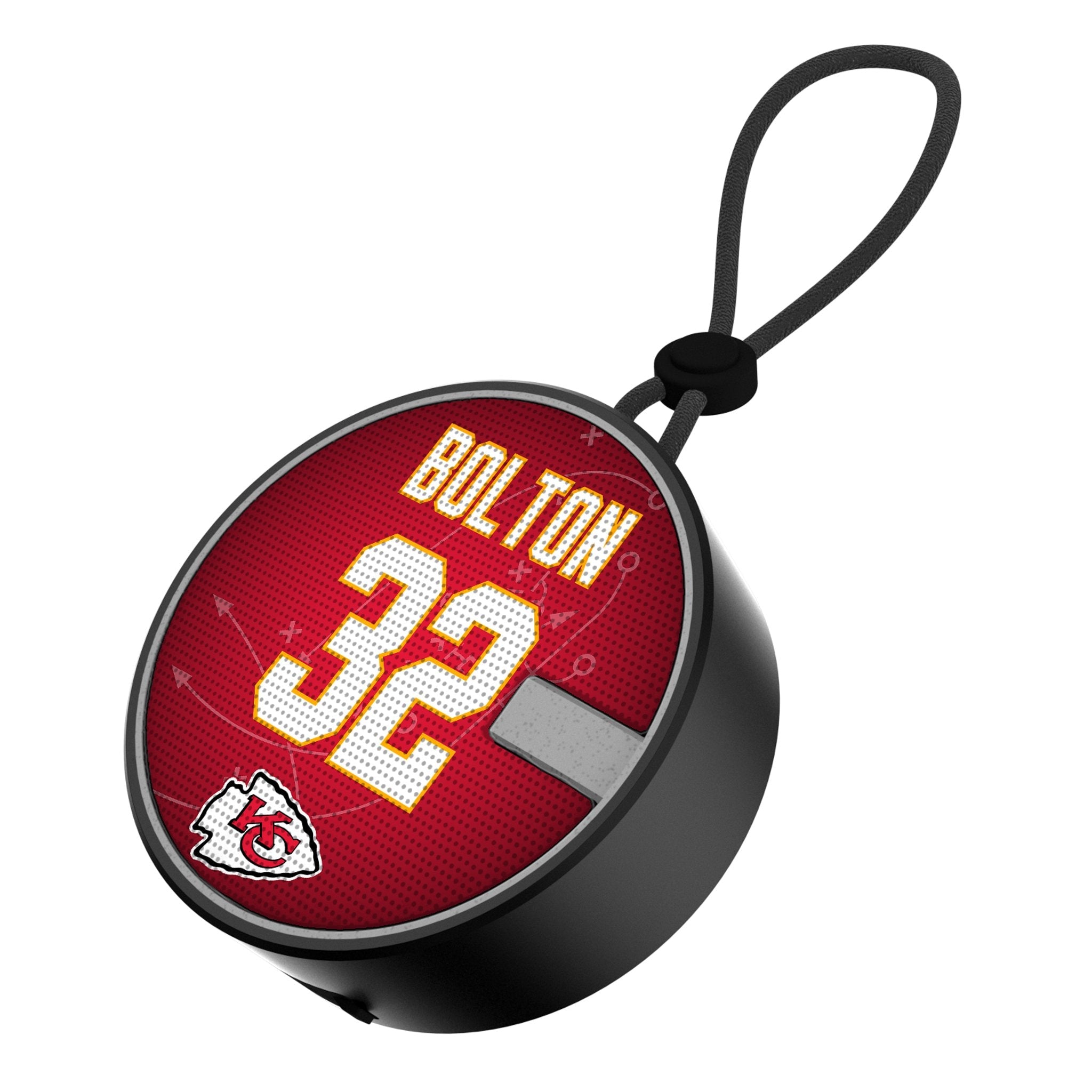 Nick Bolton Kansas City Chiefs 32 Ready Waterproof Speaker - Sports Gifts, Sports Memorabilia, Sports Collectibles, Fan Shop
