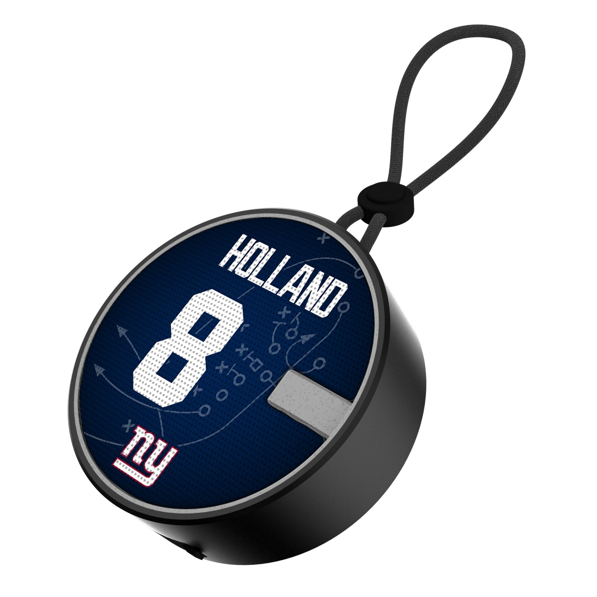 Jevon Holland New York Giants 8 Game Tactic Waterproof Speaker - Sports Gifts, Sports Memorabilia, Sports Collectibles, Fan Shop