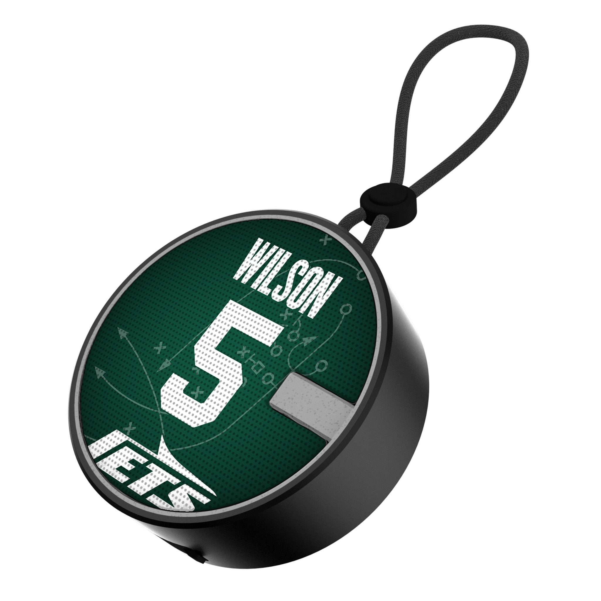 Garrett Wilson New York Jets 5 Ready Waterproof Speaker - Sports Gifts, Sports Memorabilia, Sports Collectibles, Fan Shop