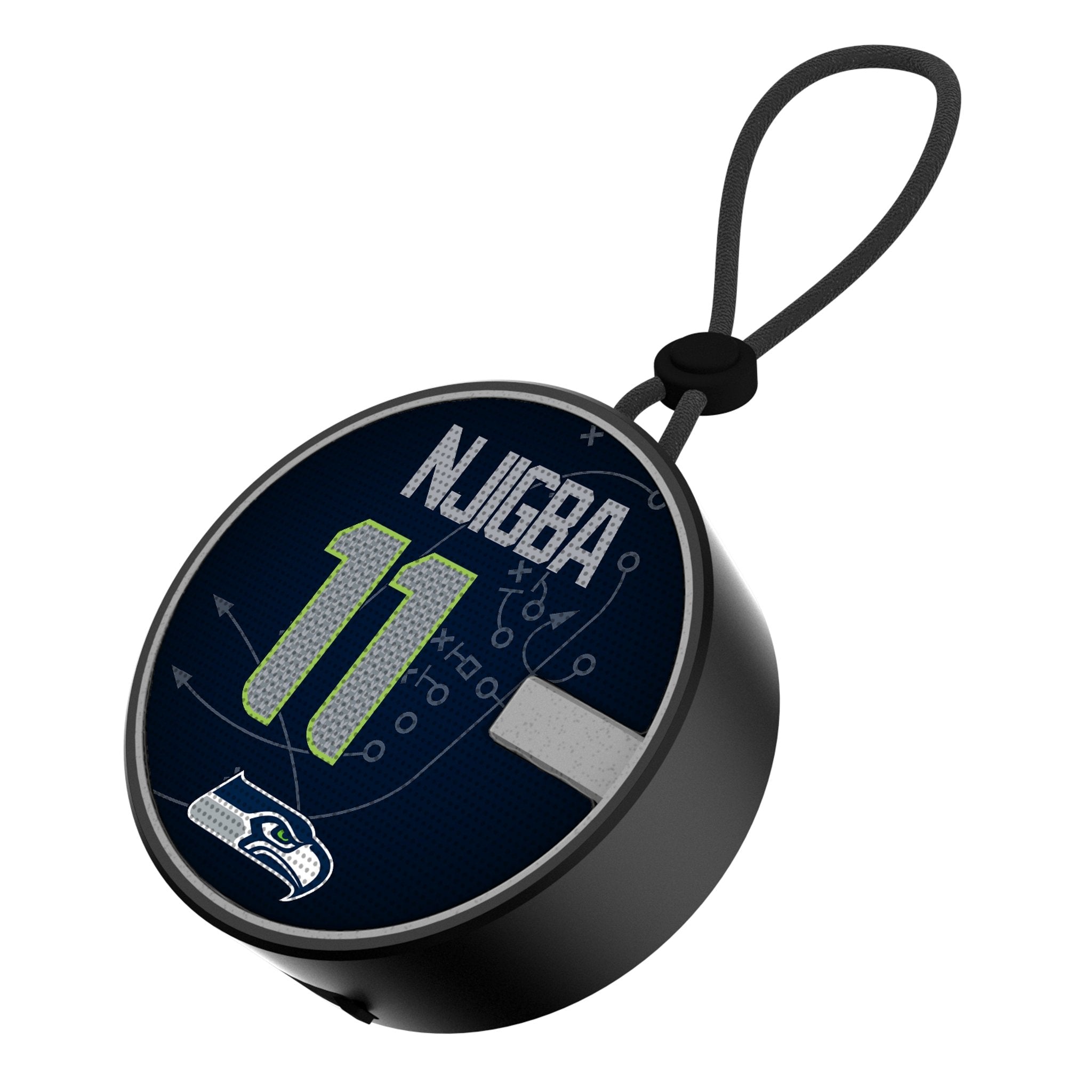Jaxon Smith-Njigba Seattle Seahawks 11 Game Tactic Waterproof Speaker - Sports Gifts, Sports Memorabilia, Sports Collectibles, Fan Shop