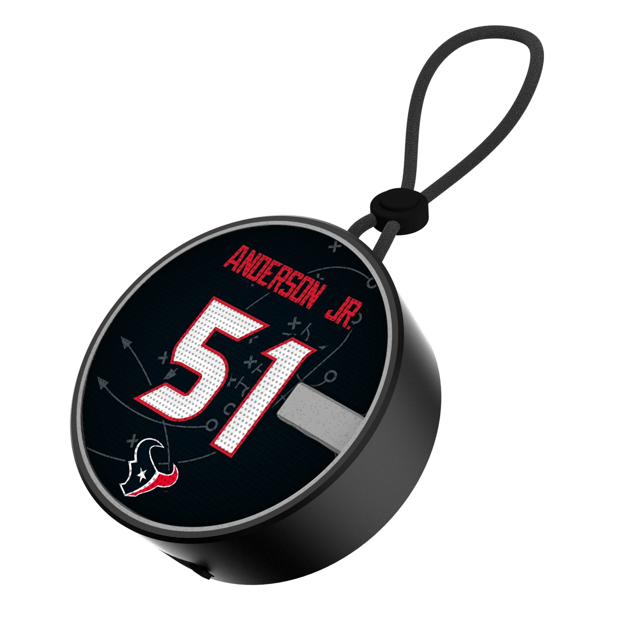 Will Anderson Jr. Houston Texans 51 Ready Waterproof Speaker - Sports Gifts, Sports Memorabilia, Sports Collectibles, Fan Shop