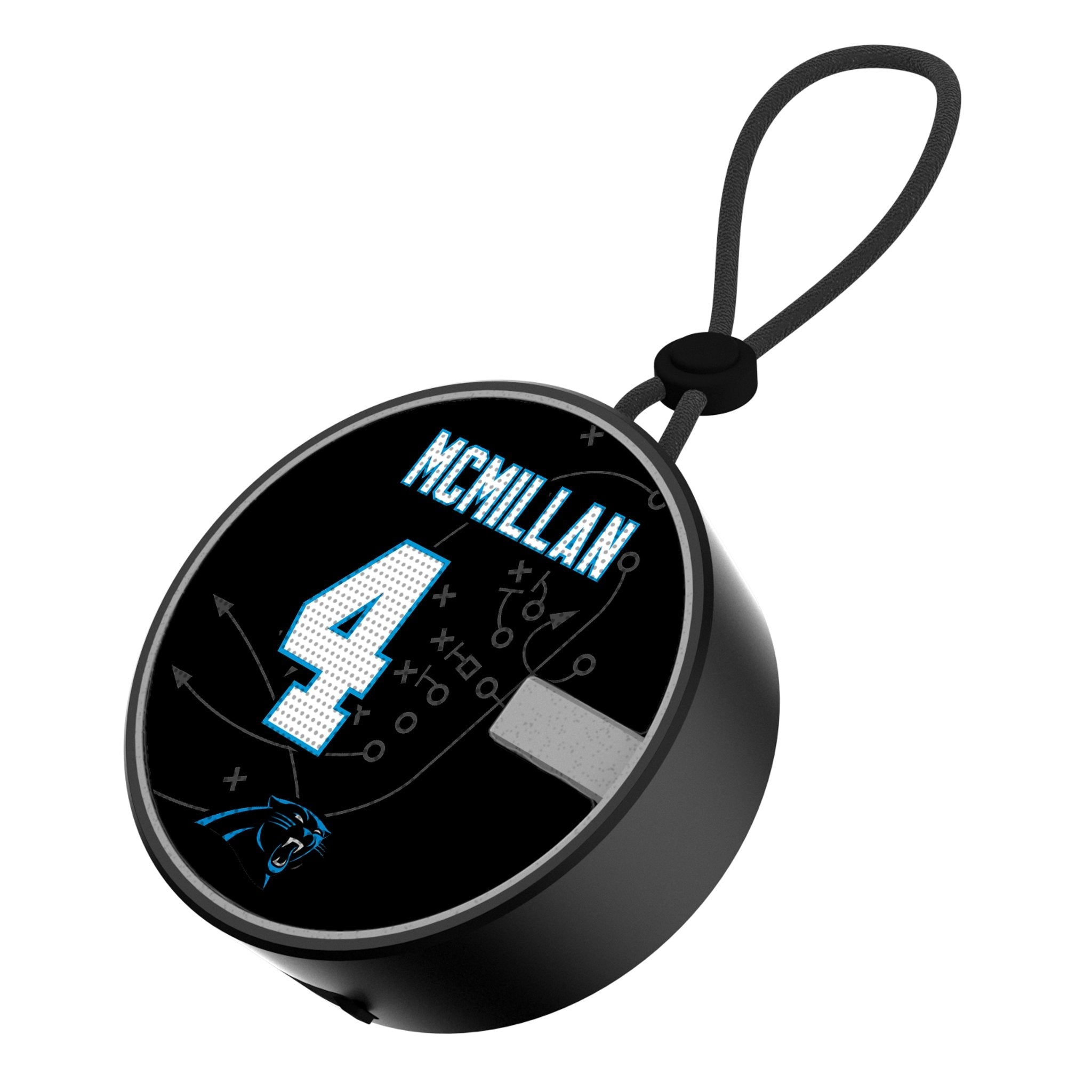 Tetairoa McMillan Carolina Panthers 4 Game Tactic Waterproof Speaker - Sports Gifts, Sports Memorabilia, Sports Collectibles, Fan Shop