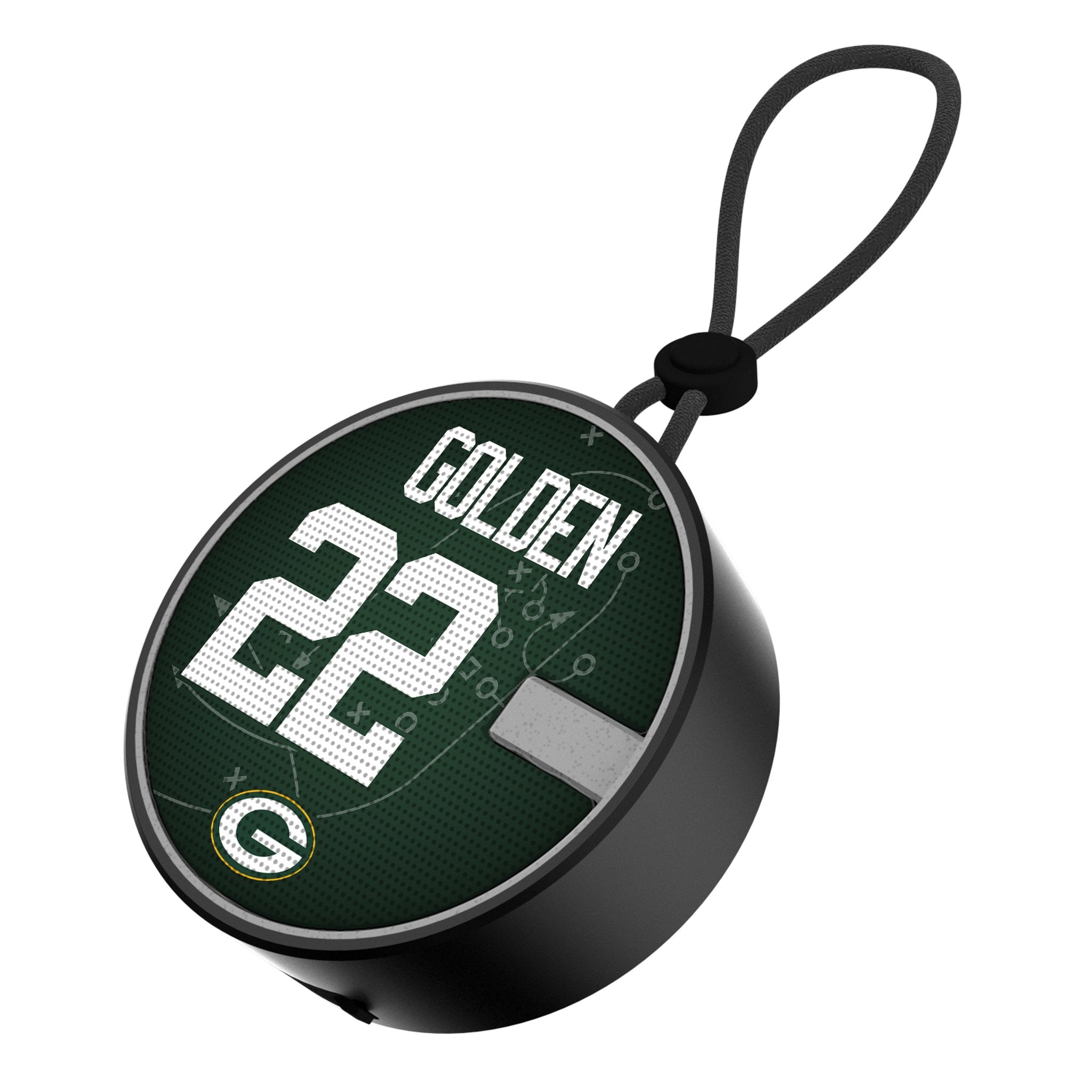 Matthew Golden Green Bay Packers 22 Game Tactic Waterproof Speaker - Sports Gifts, Sports Memorabilia, Sports Collectibles, Fan Shop