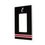 University of Cincinnati Bearcats Stripe Hidden-Screw Light Switch Plate - Sports Gifts, Sports Memorabilia, Sports Collectibles, Fan Shop